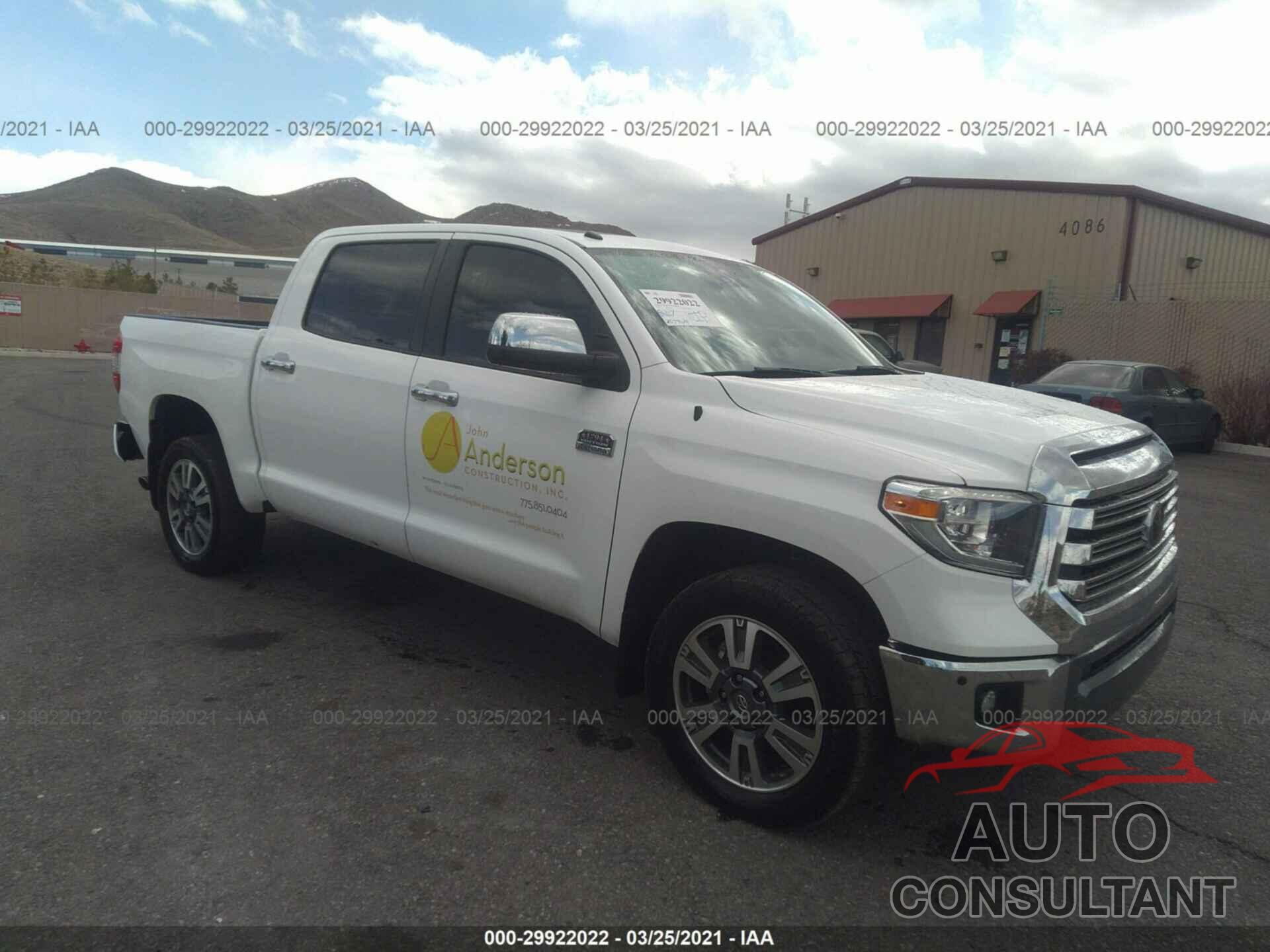 TOYOTA TUNDRA 4WD 2019 - 5TFAY5F13KX787756