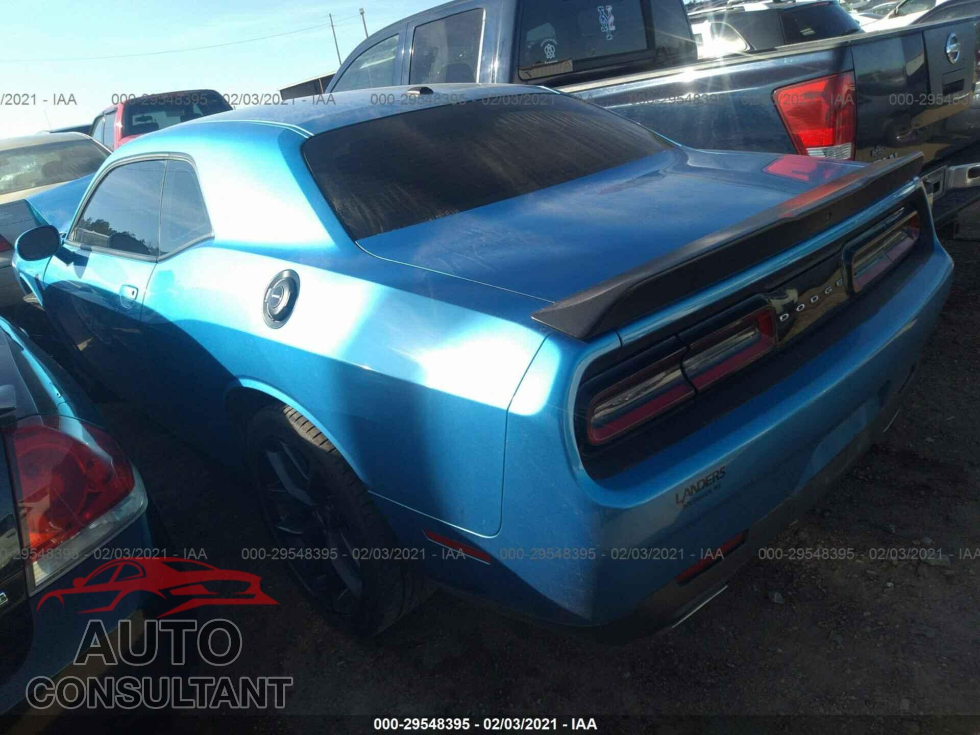 DODGE CHALLENGER 2019 - 2C3CDZJG4KH596198