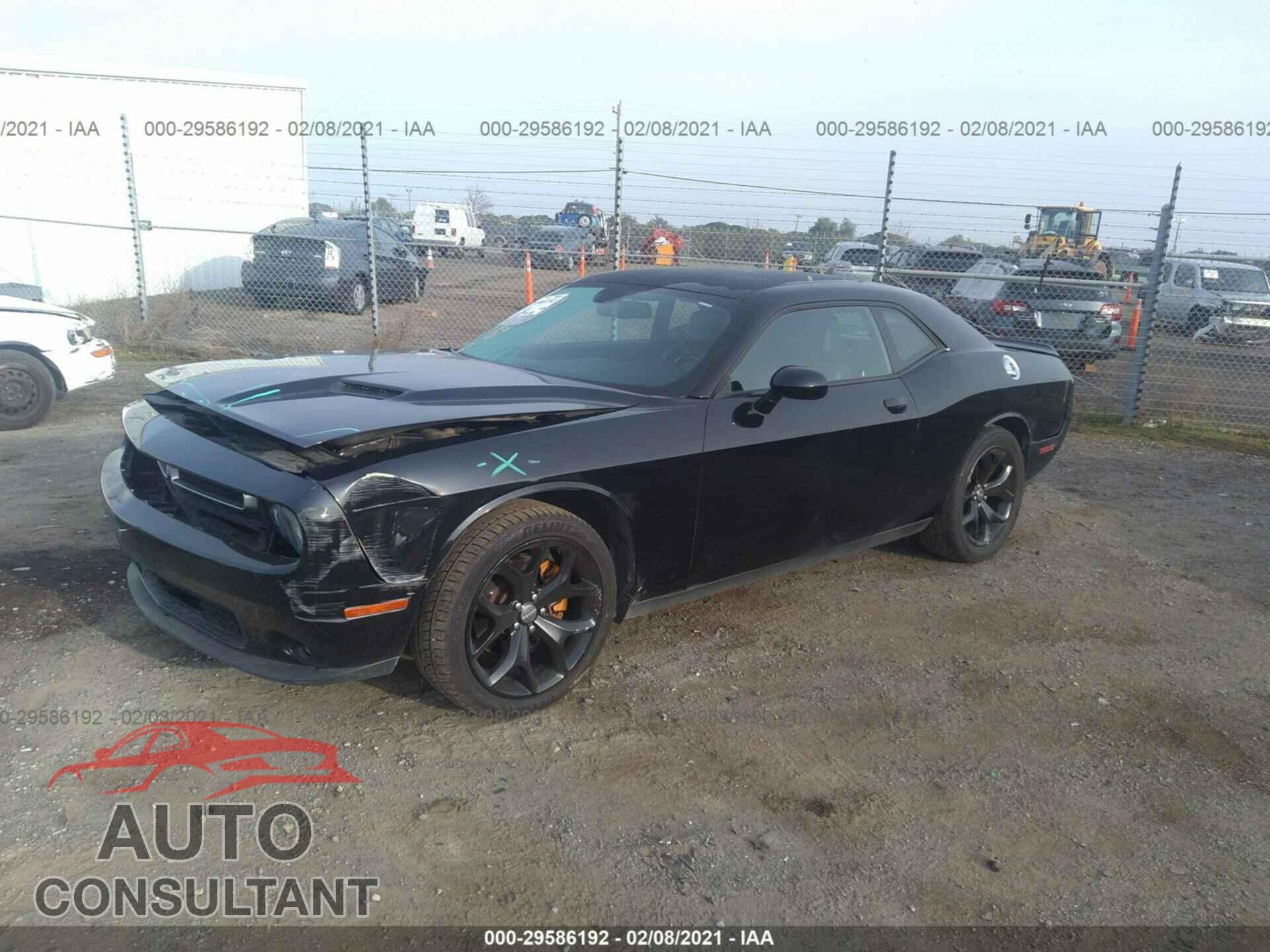 DODGE CHALLENGER 2016 - 2C3CDZAGXGH108038