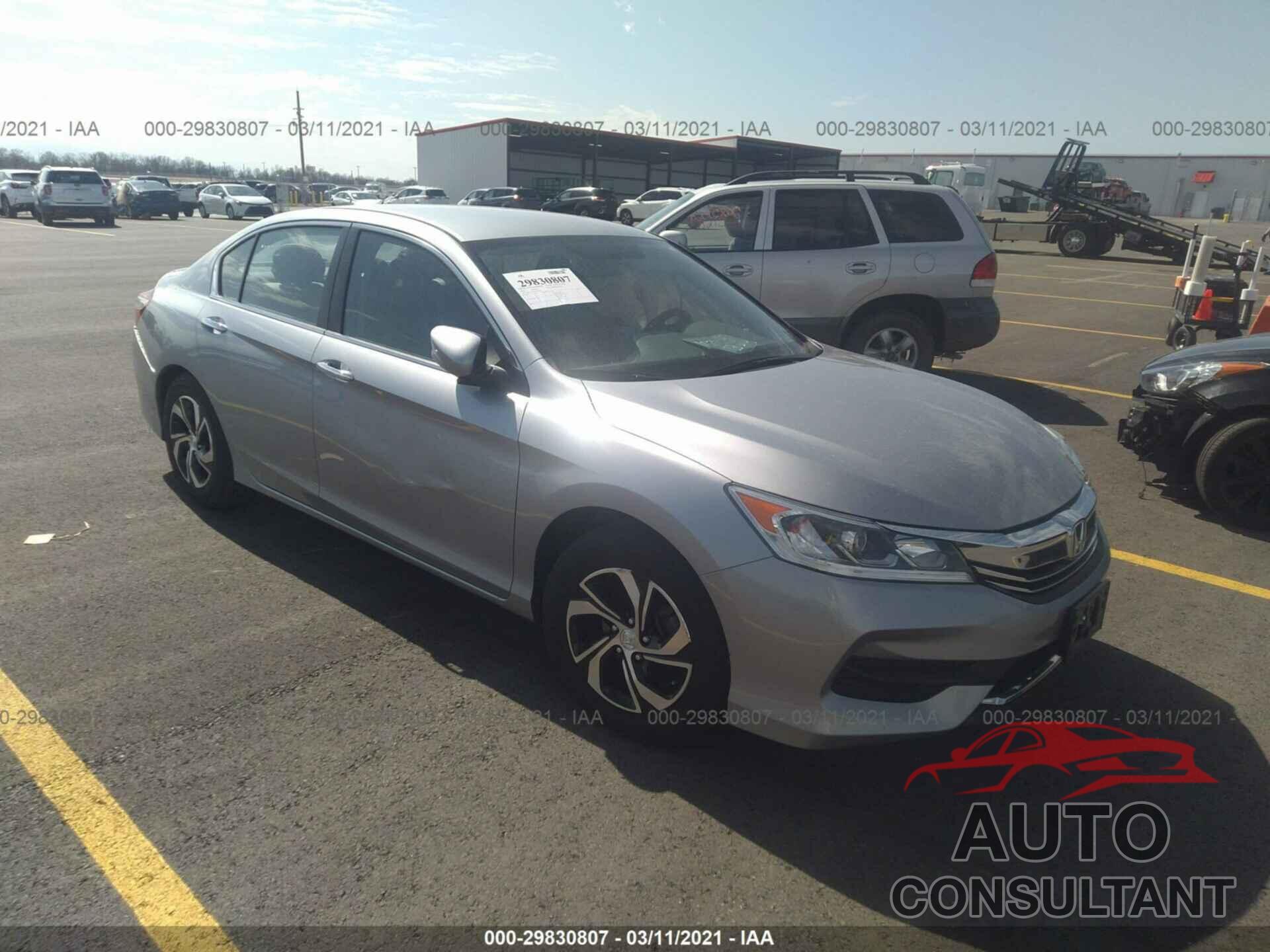 HONDA ACCORD SEDAN 2016 - 1HGCR2F38GA224302