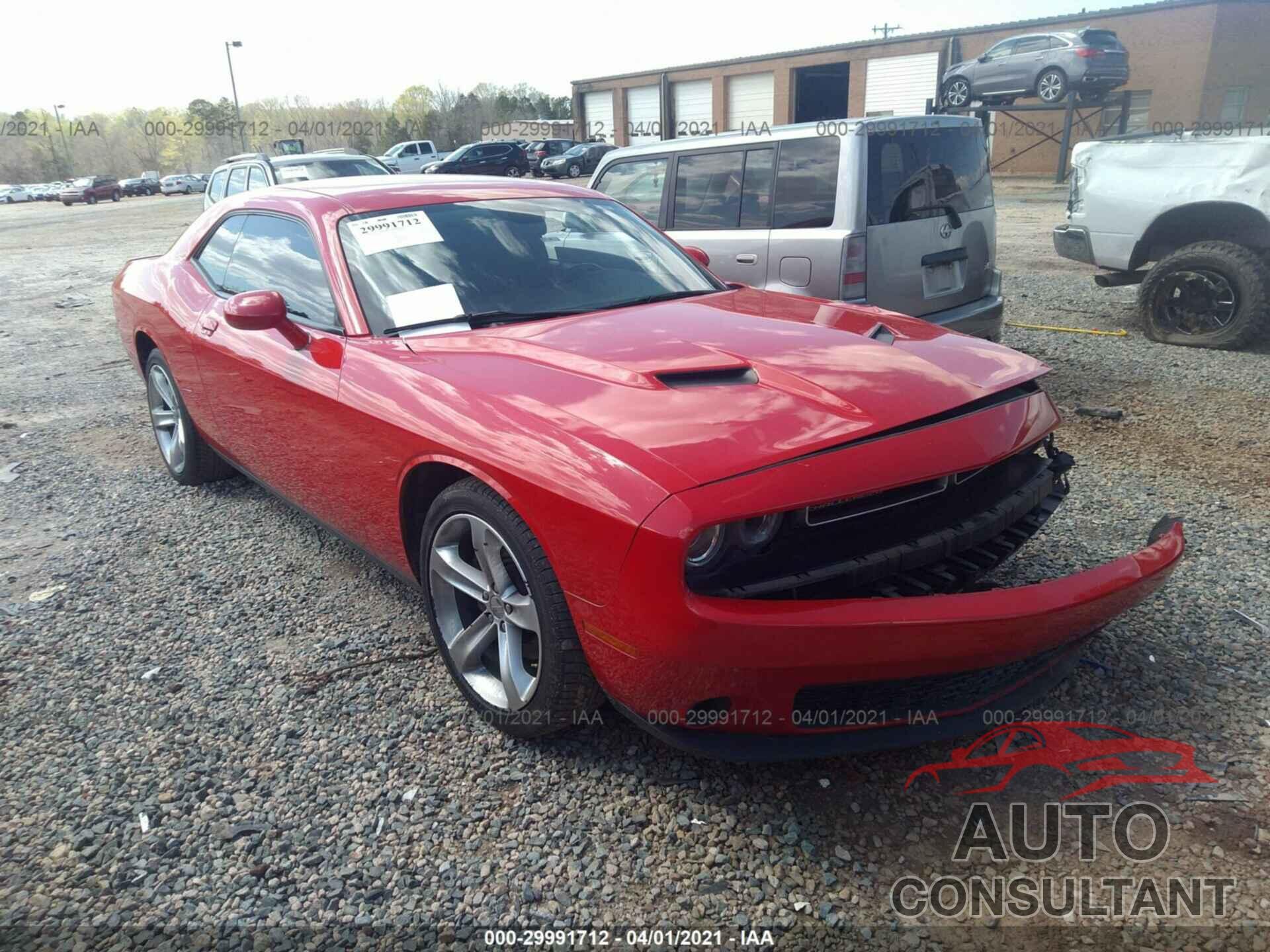 DODGE CHALLENGER 2016 - 2C3CDZAG8GH316399