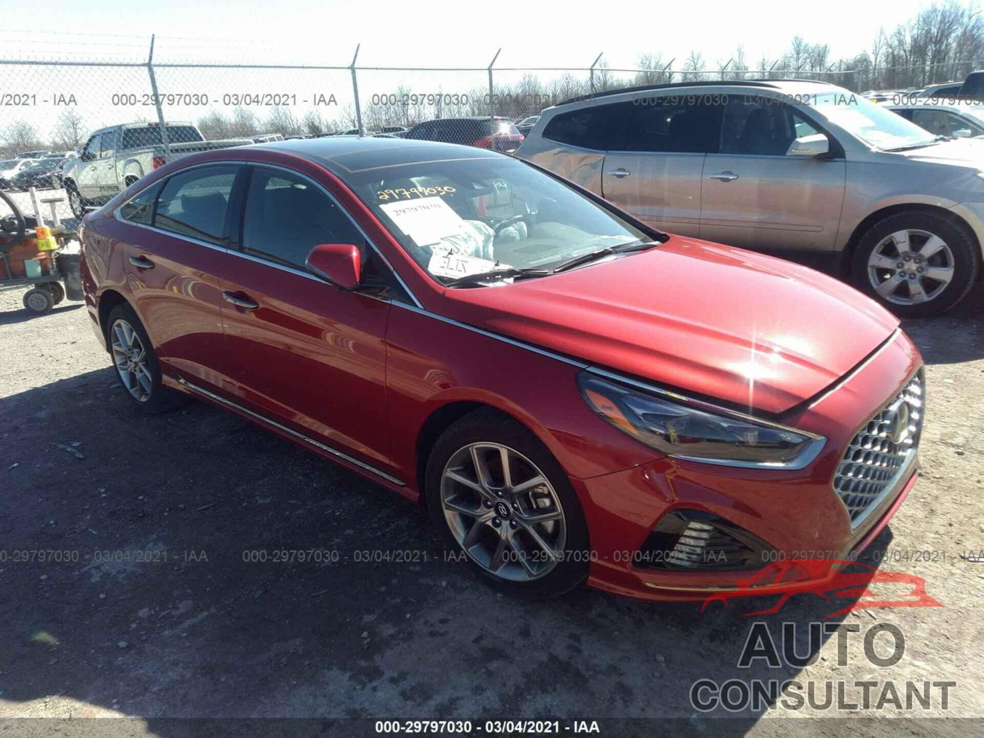 HYUNDAI SONATA 2019 - 5NPE34AB8KH778136
