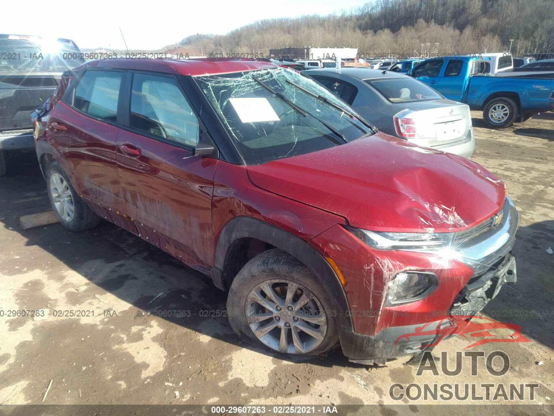 CHEVROLET TRAILBLAZER 2021 - KL79MNSL4MB022509