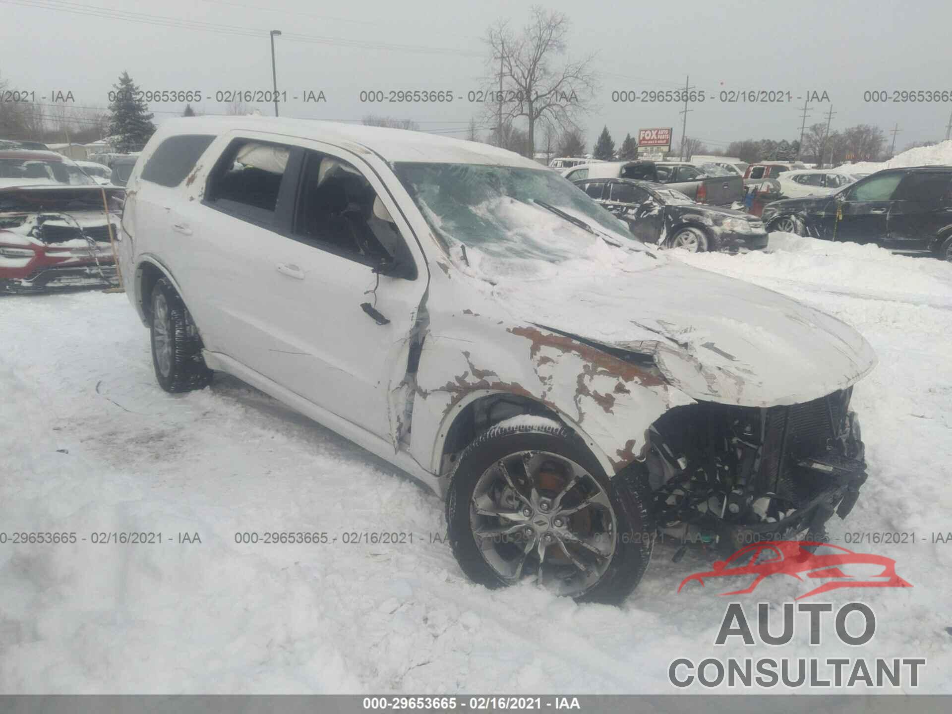 DODGE DURANGO 2020 - 1C4RDJDG0LC286105
