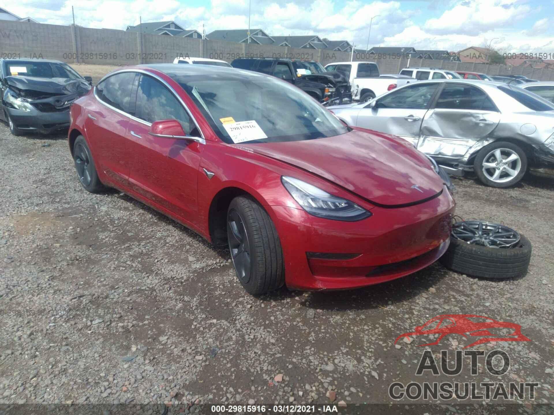 TESLA MODEL 3 2019 - 5YJ3E1EA1KF508973