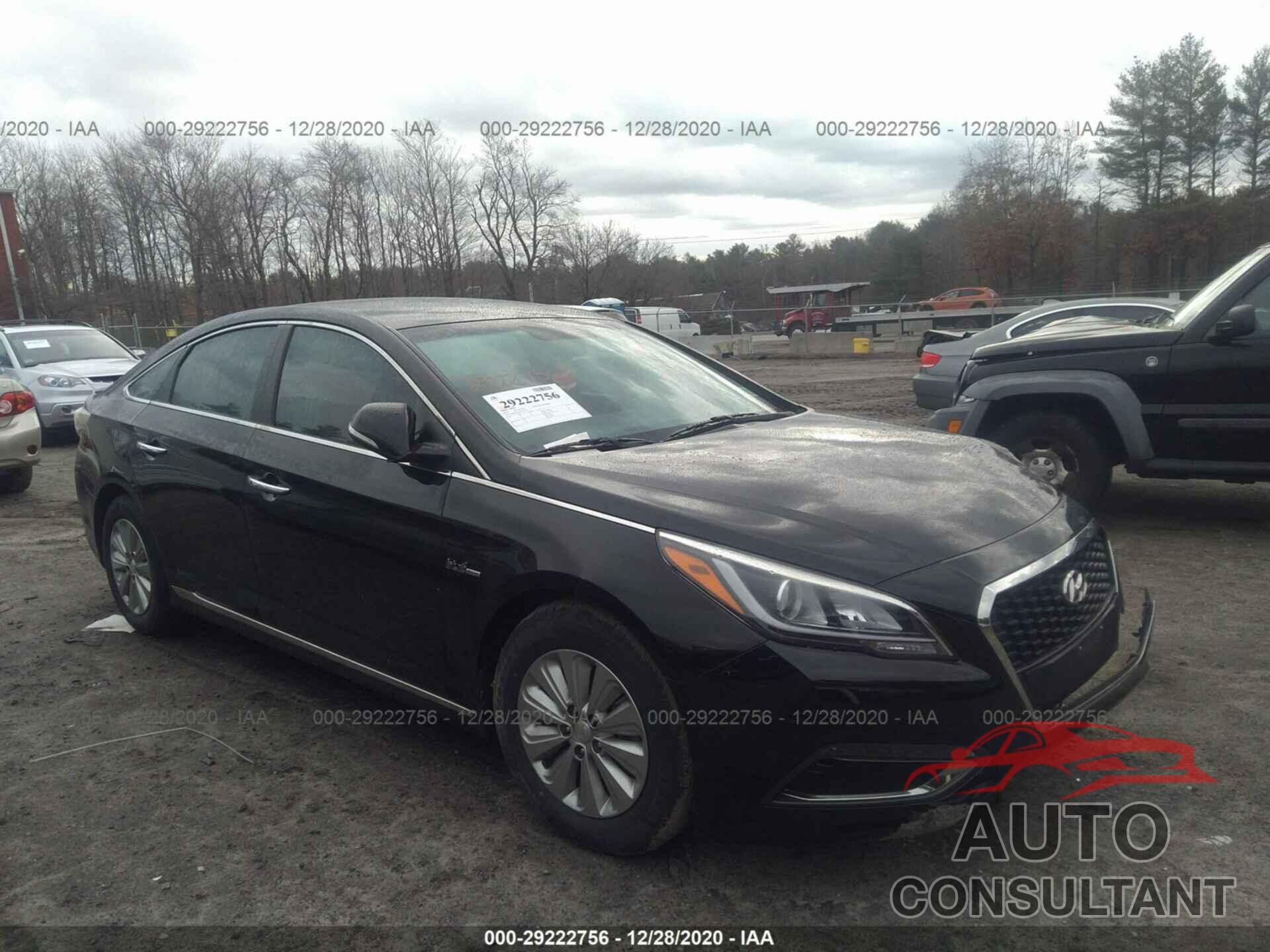 HYUNDAI SONATA HYBRID 2016 - KMHE24L10GA014878