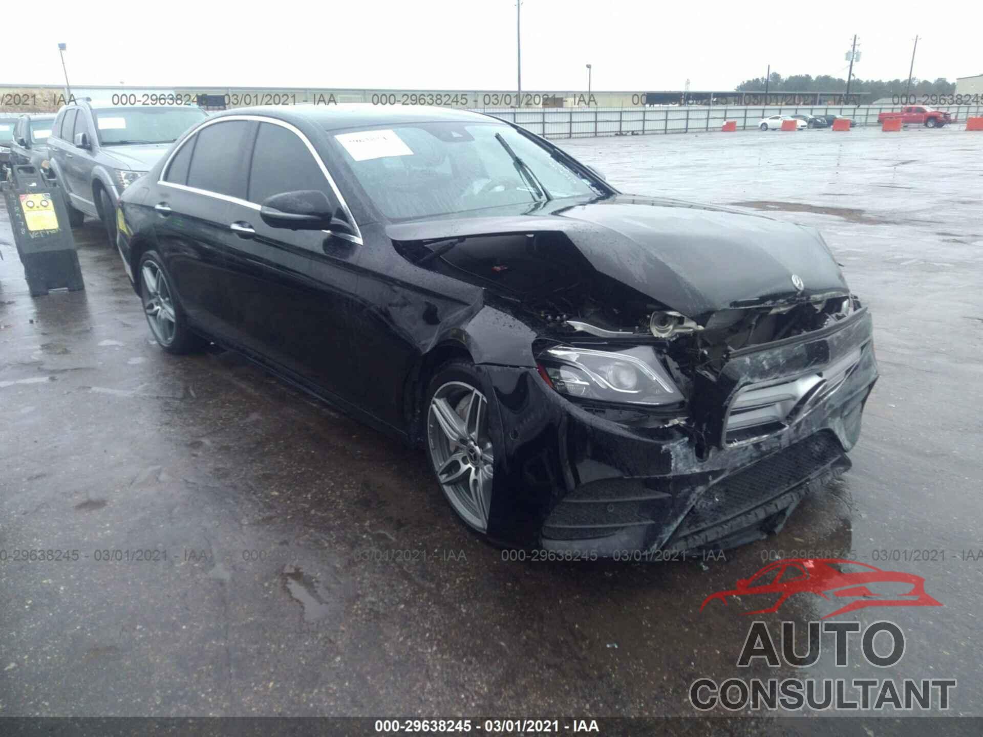 MERCEDES-BENZ E-CLASS 2019 - WDDZF4JB8KA578122