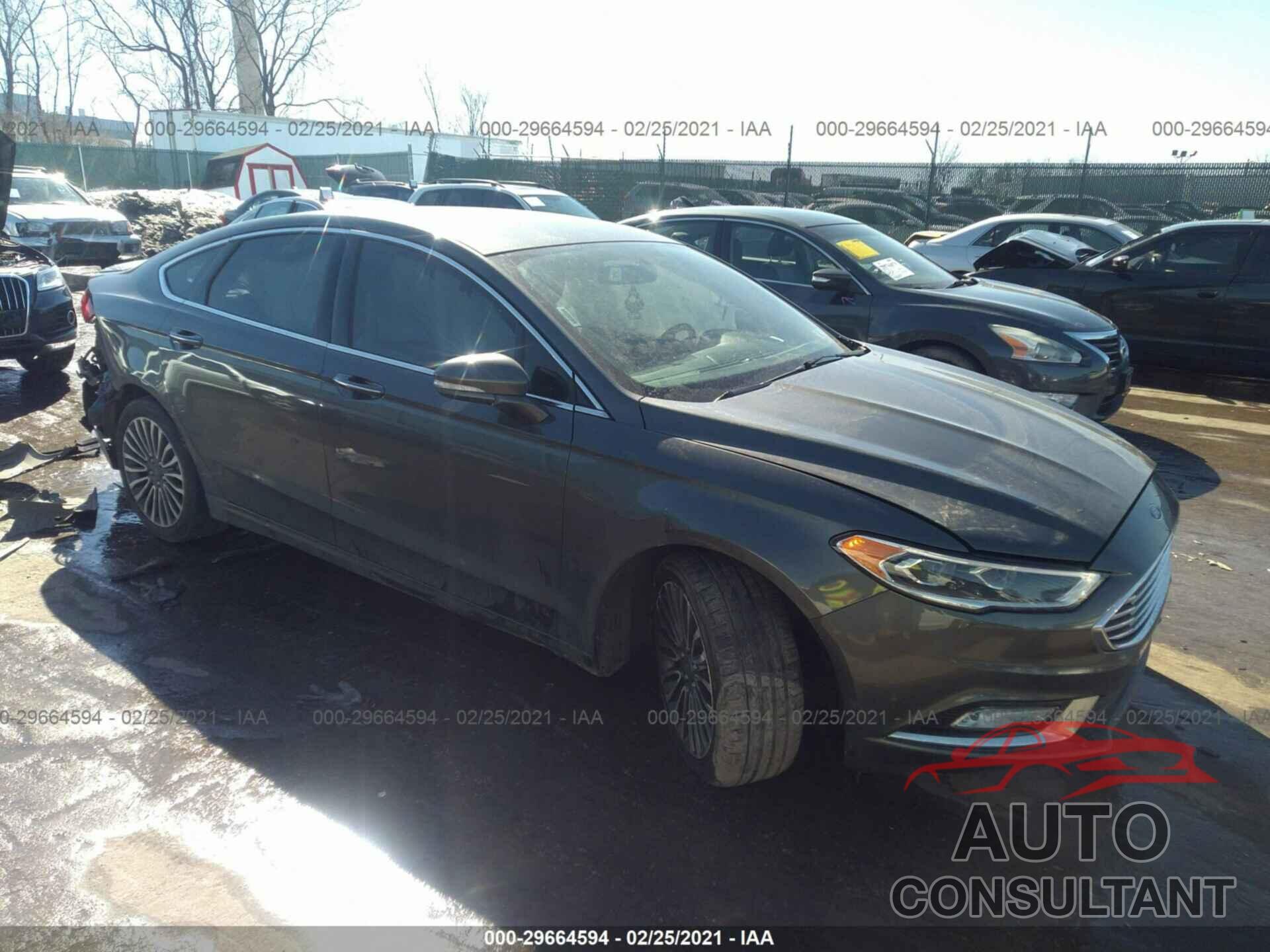 FORD FUSION 2017 - 3FA6P0K92HR158990