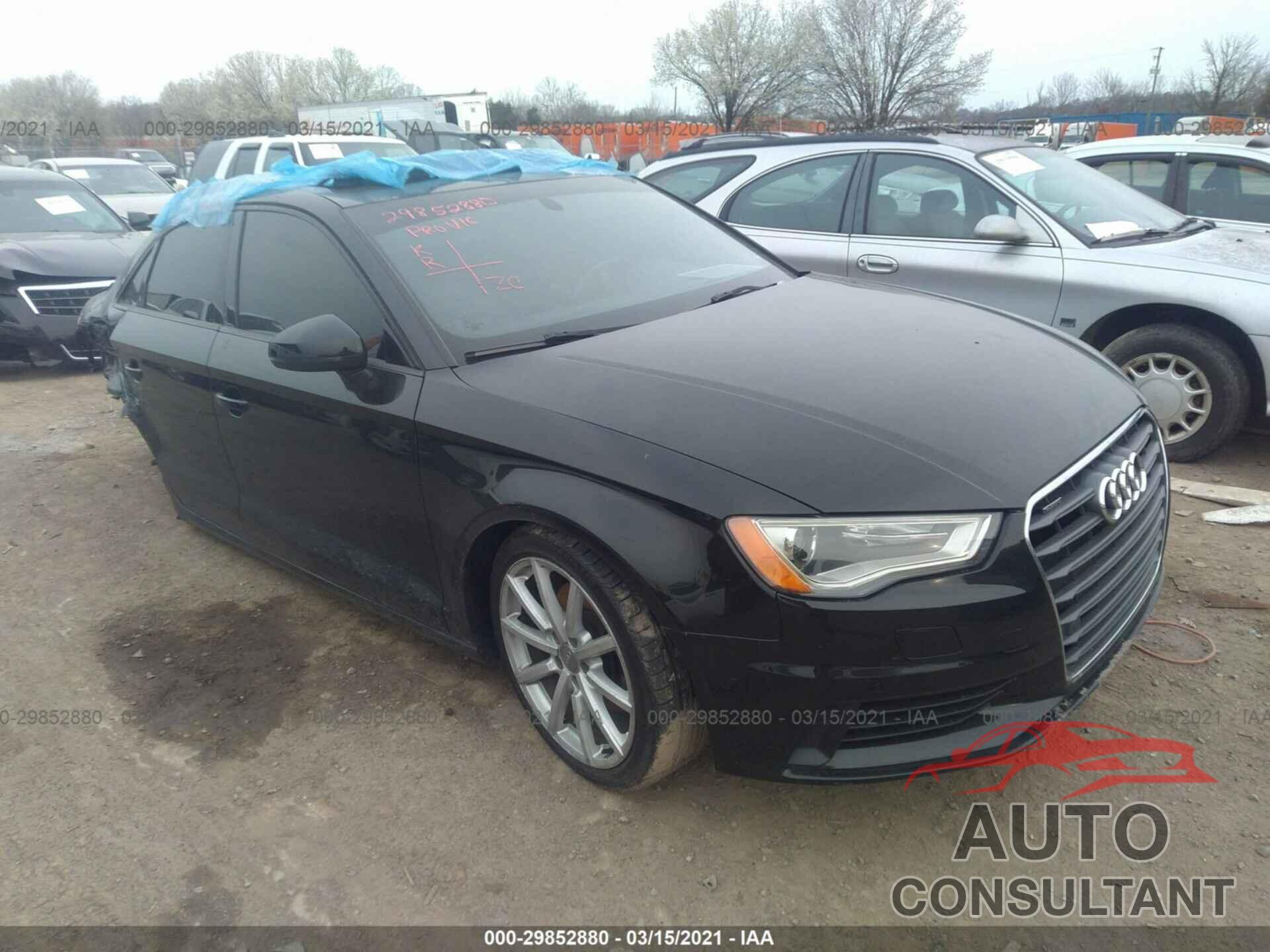 AUDI A3 2016 - WAUB8GFF7G1008801