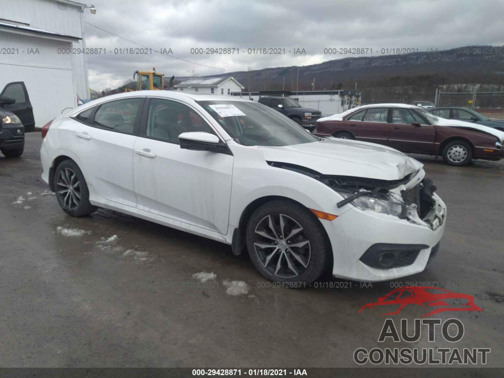 HONDA CIVIC SEDAN 2016 - 2HGFC1F46GH644403