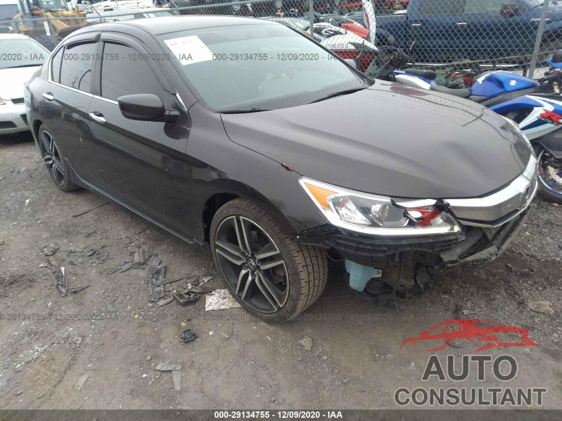 HONDA ACCORD SEDAN 2016 - 1HGCR2F54GA177934
