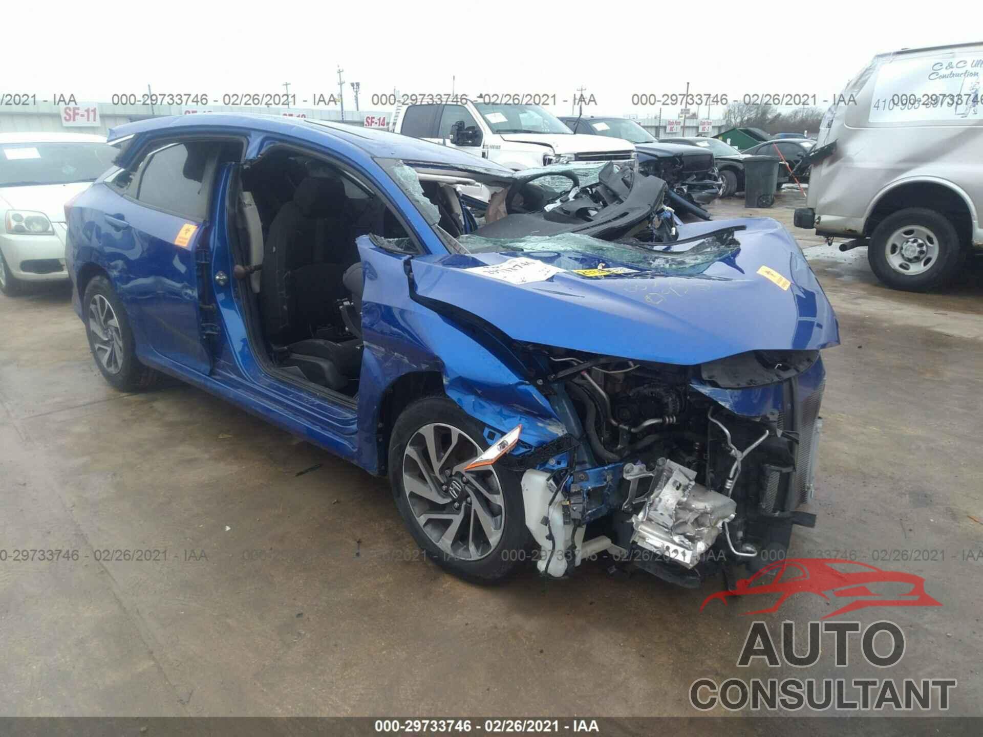 HONDA CIVIC SEDAN 2016 - 19XFC2F72GE092893