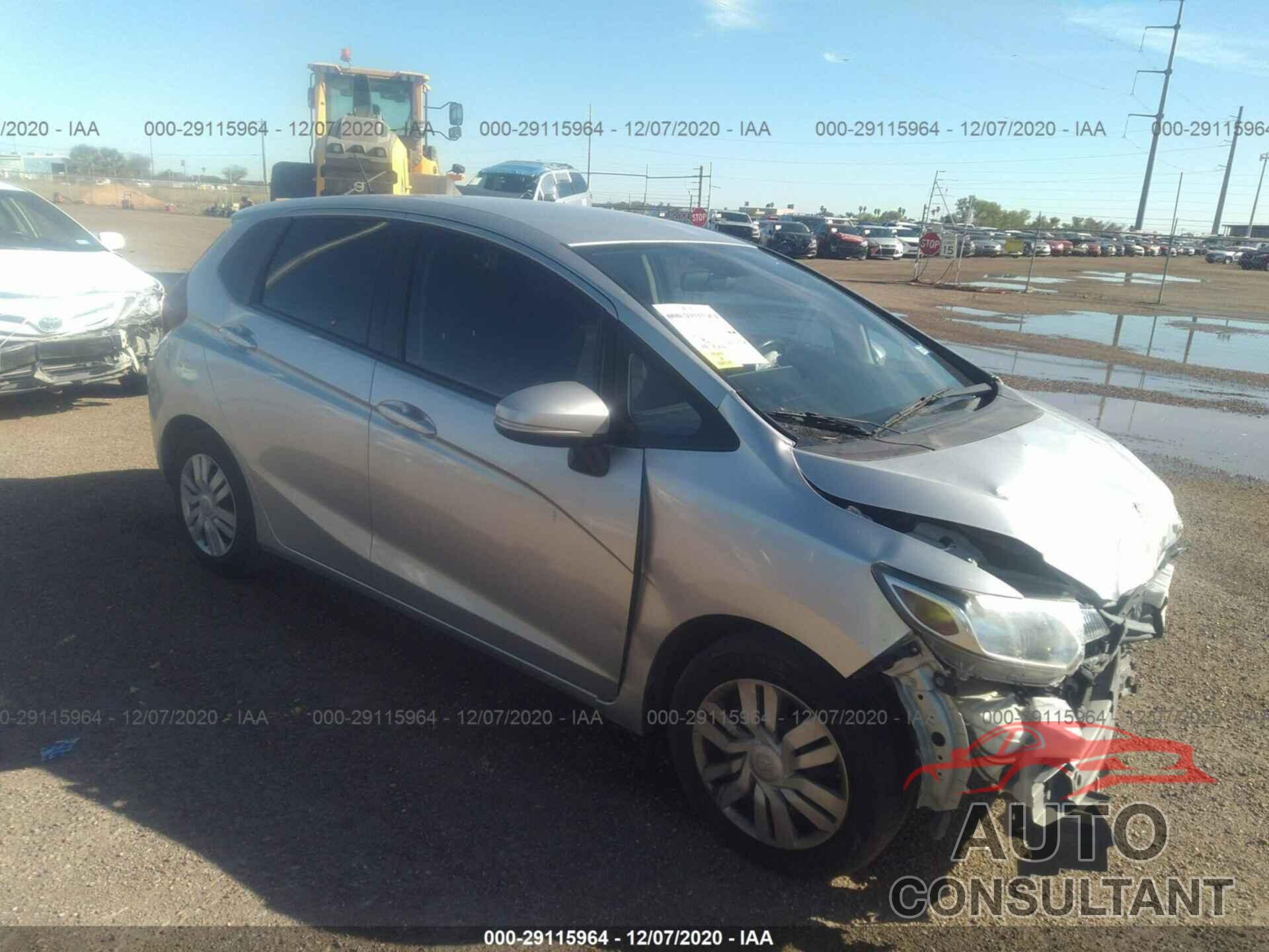 HONDA FIT 2016 - JHMGK5H5XGX013795
