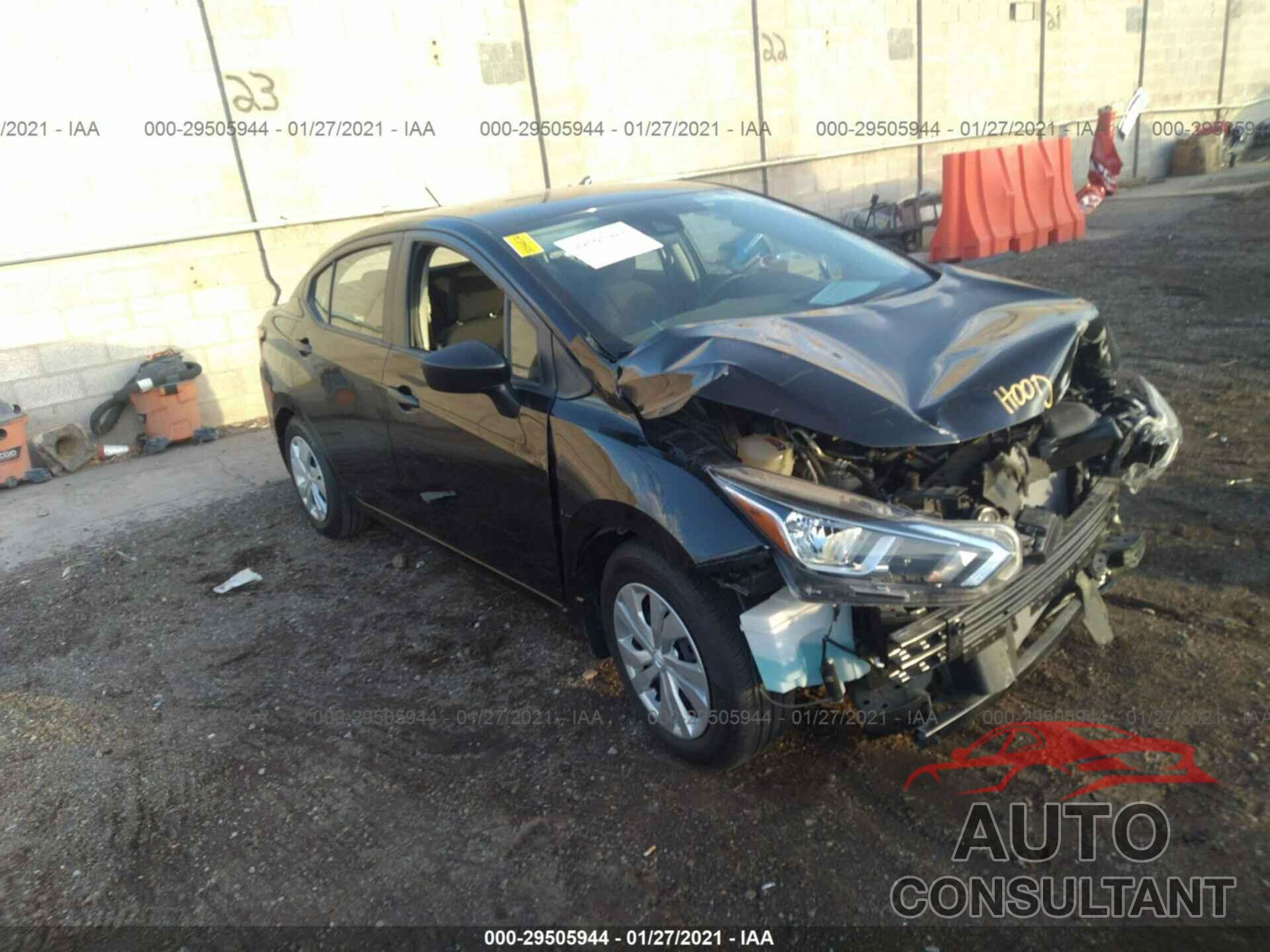 NISSAN VERSA 2020 - 3N1CN8DV0LL896653