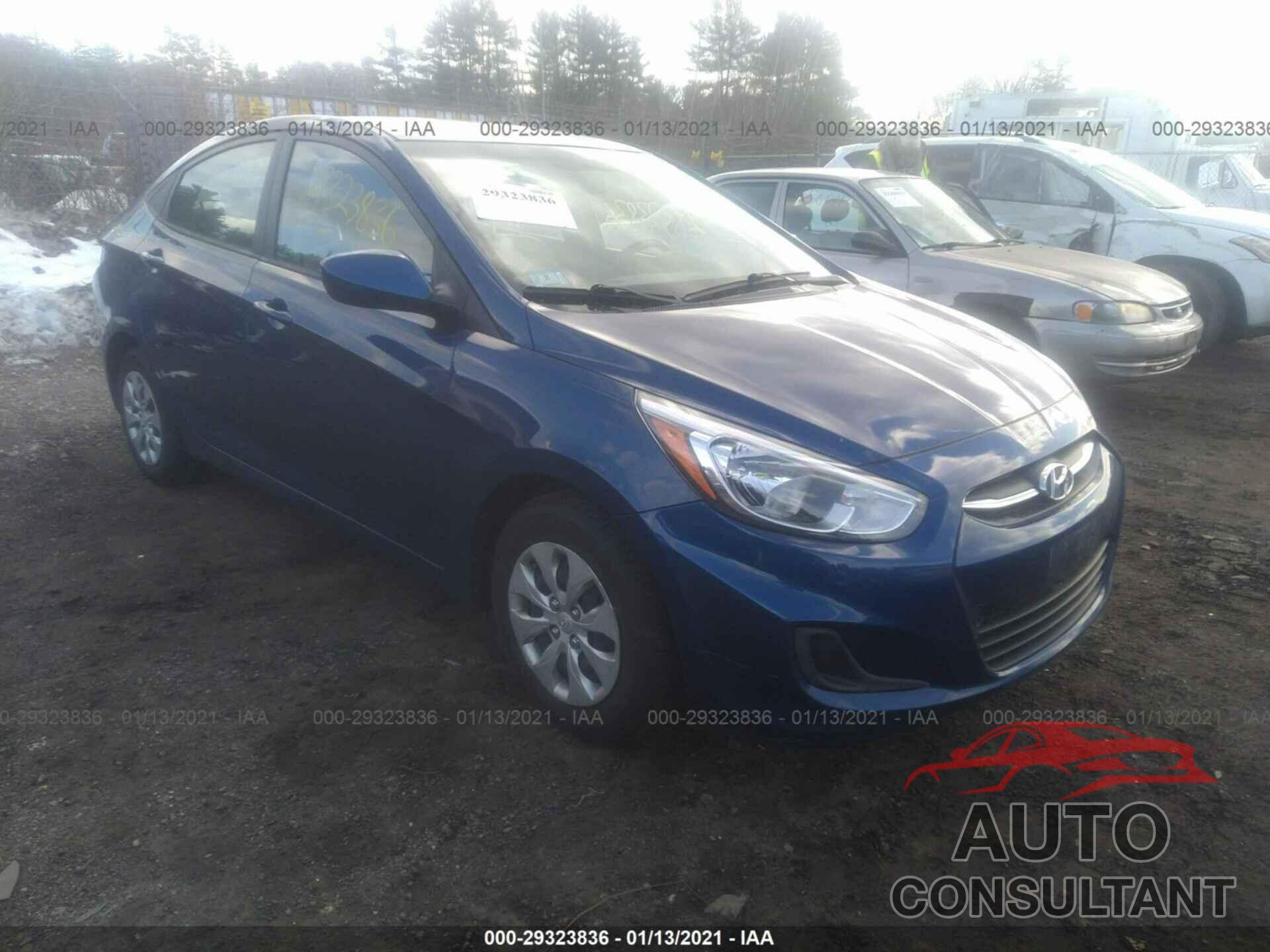 HYUNDAI ACCENT 2016 - KMHCT4AE4GU160550