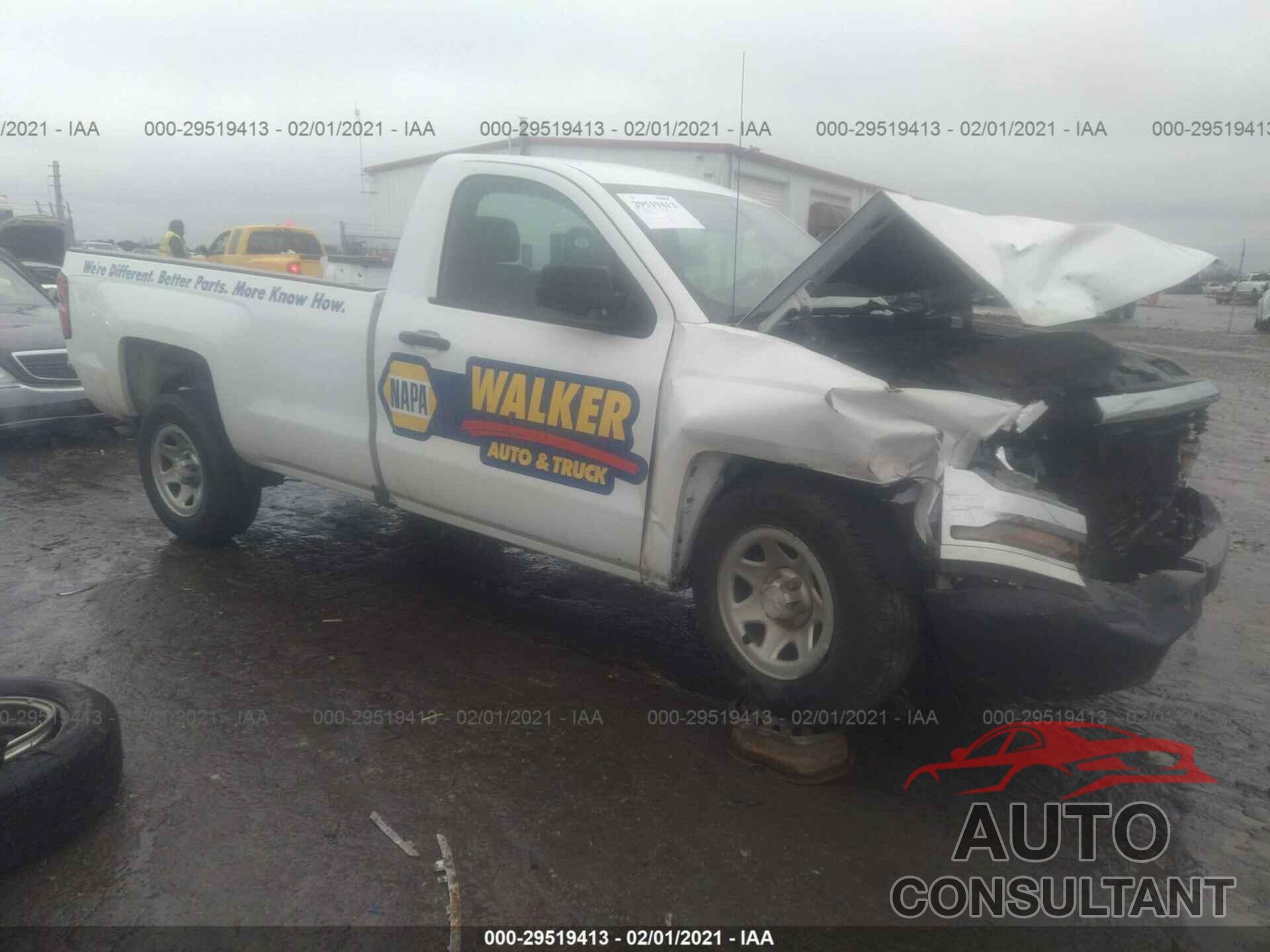 CHEVROLET SILVERADO 1500 2016 - 1GCNCNEHXGZ274613