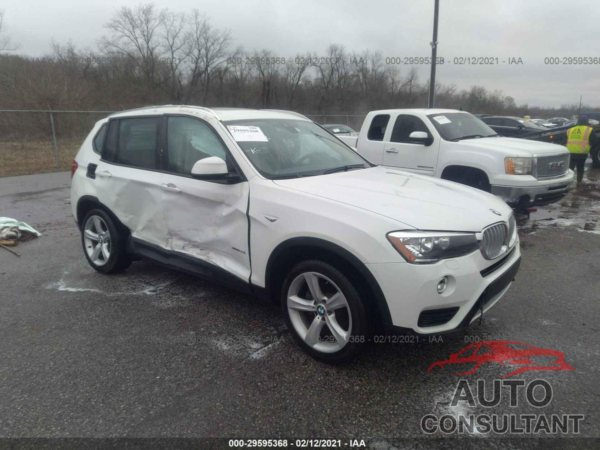 BMW X3 2017 - 5UXWX9C55H0T03562