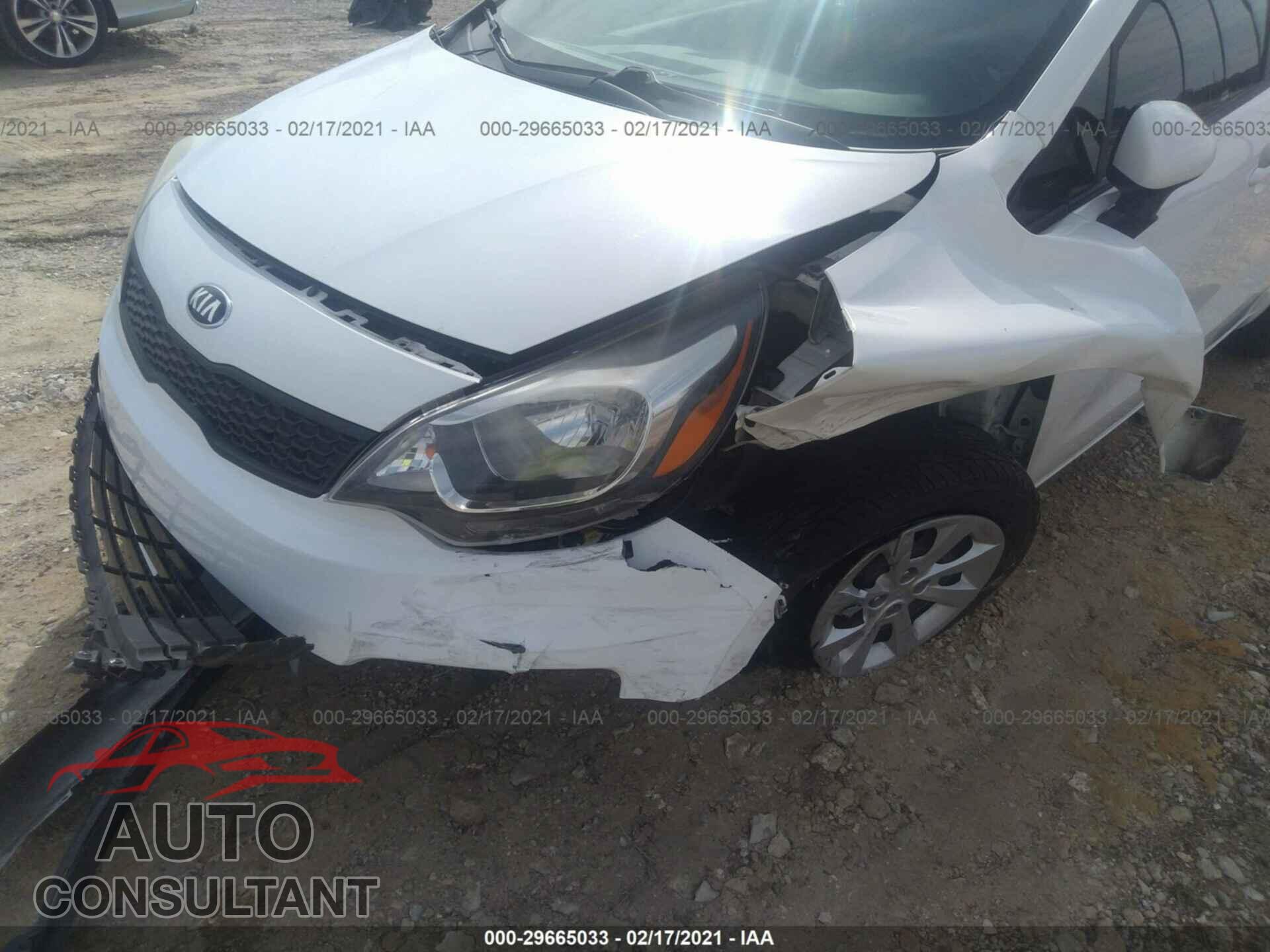 KIA RIO 2016 - KNADM4A31G6590588