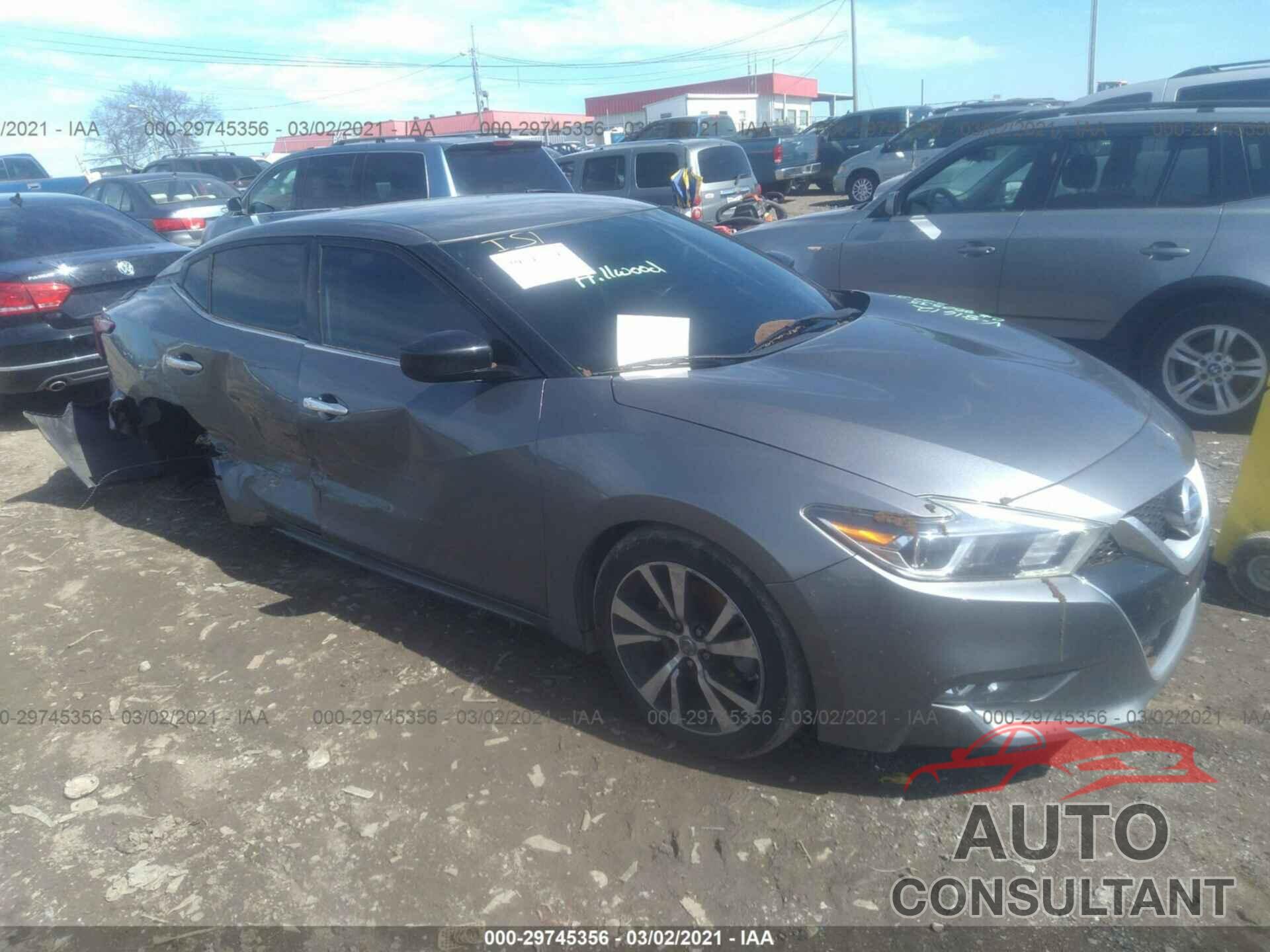 NISSAN MAXIMA 2017 - 1N4AA6AP4HC381612