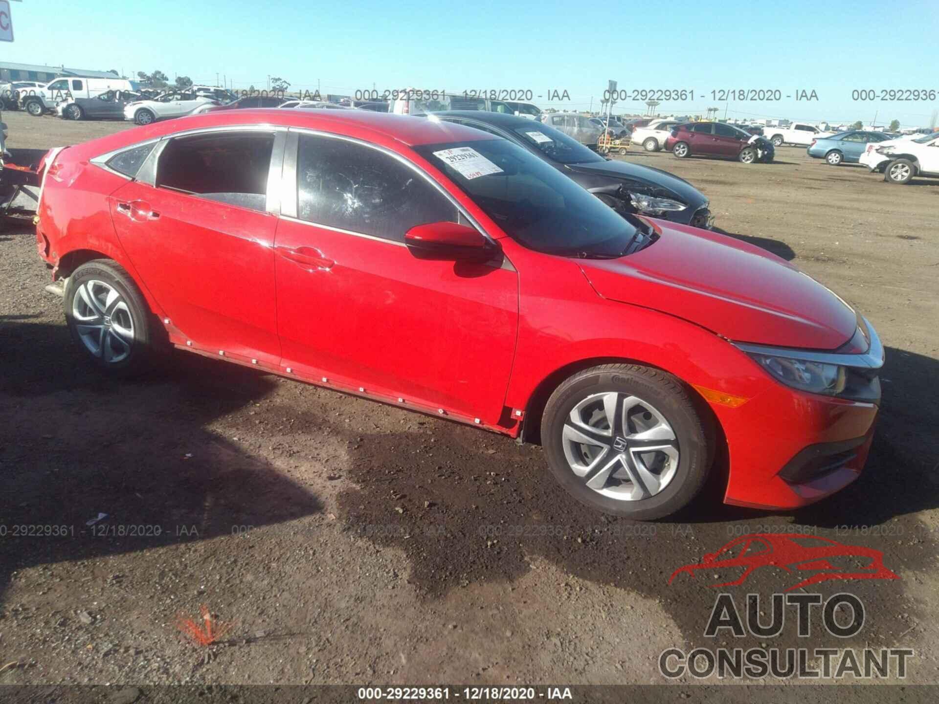 HONDA CIVIC SEDAN 2018 - 2HGFC2F59JH556967