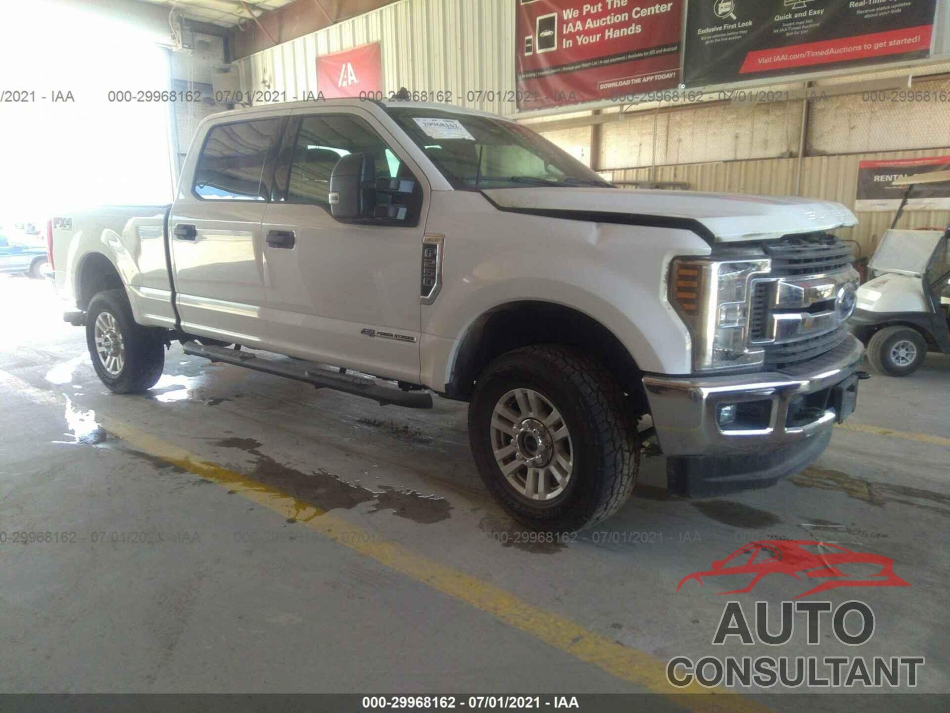 FORD SUPER DUTY F-250 SRW 2019 - 1FT7W2BT2KEE26861