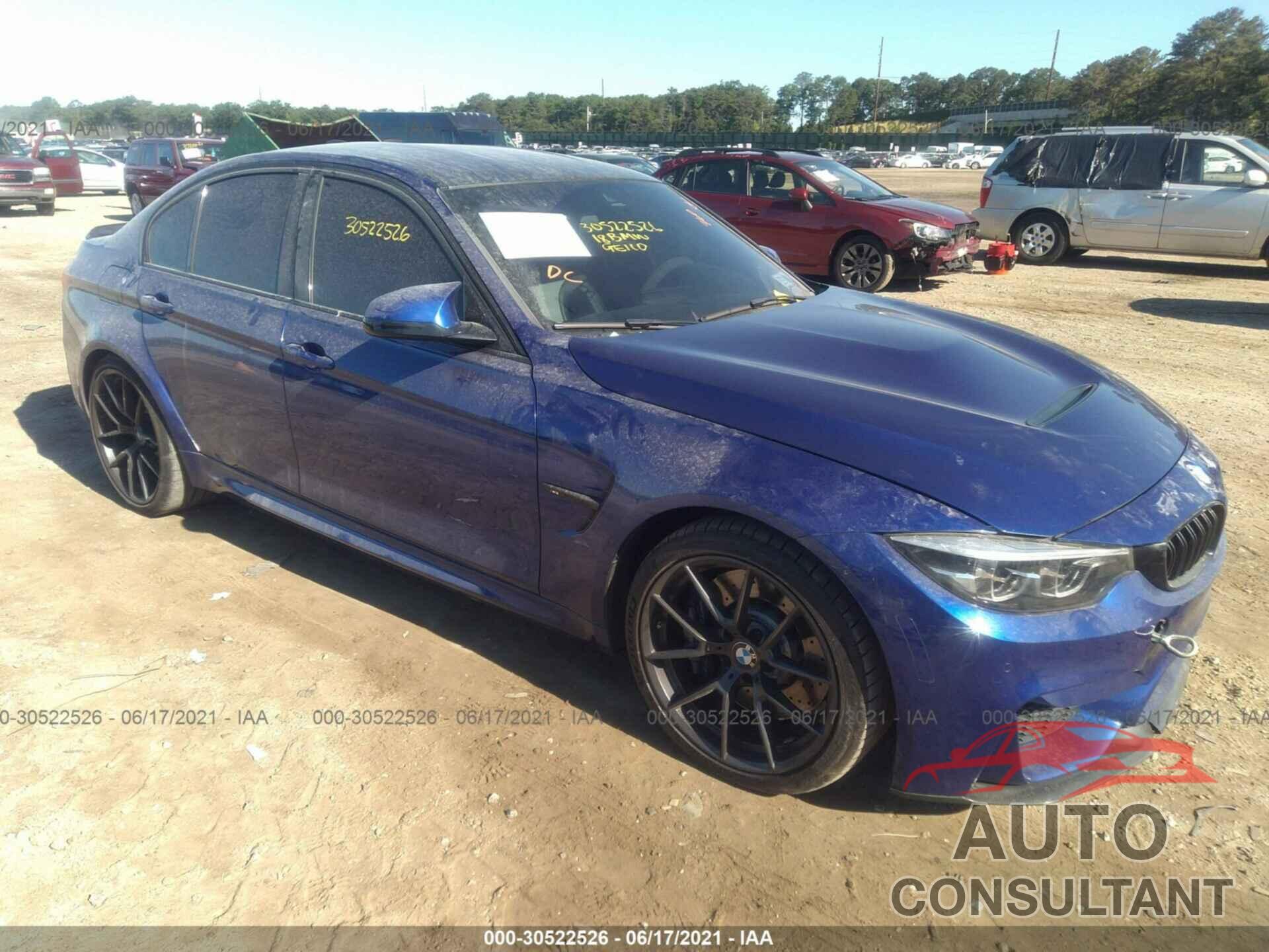 BMW M3 2018 - WBS8M9C52J5L71810