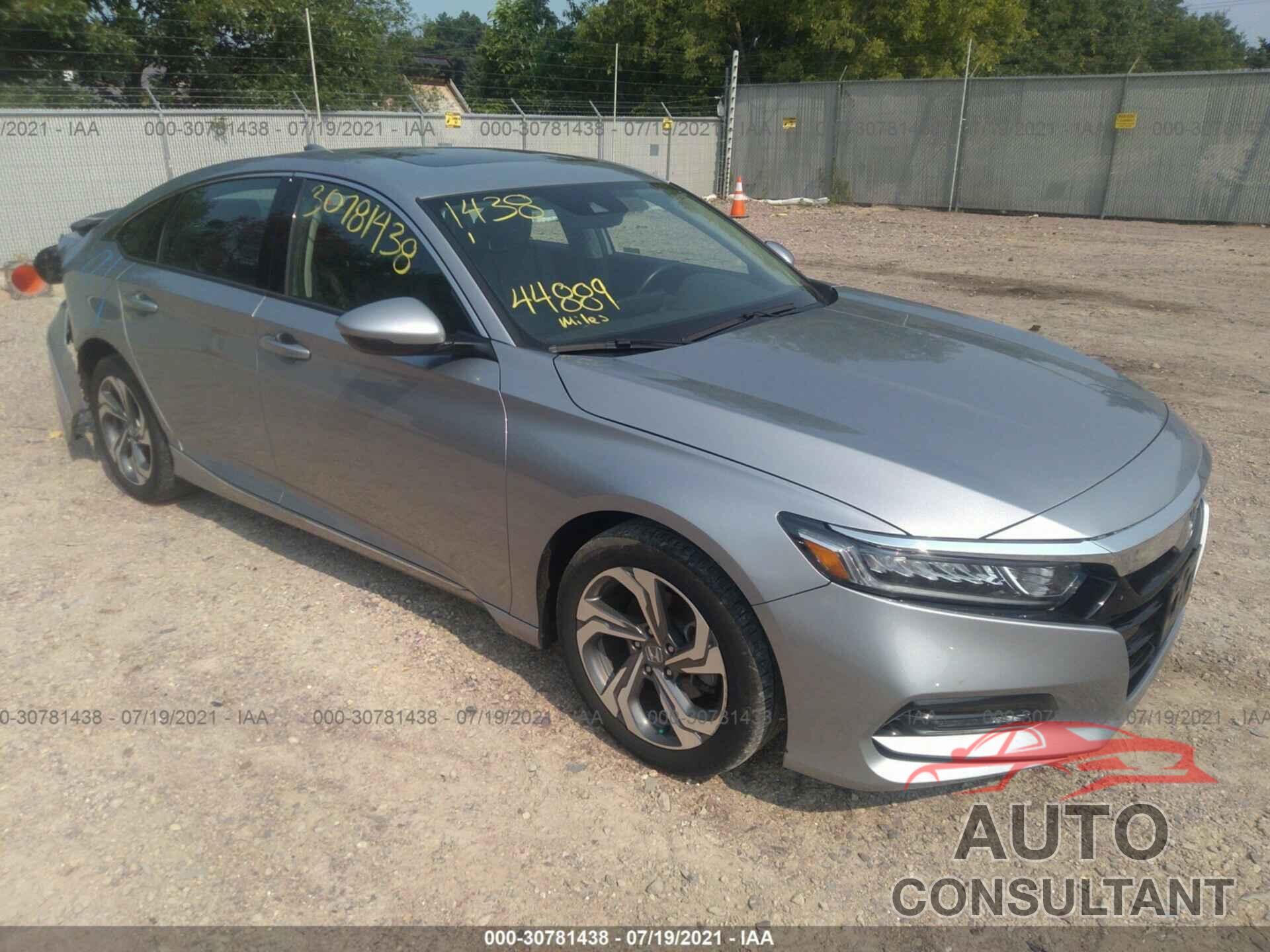 HONDA ACCORD SEDAN 2018 - 1HGCV1F62JA123196