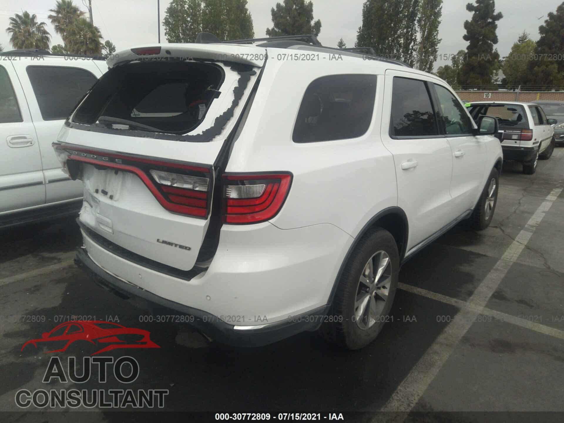 DODGE DURANGO 2016 - 1C4RDHDG6GC446485