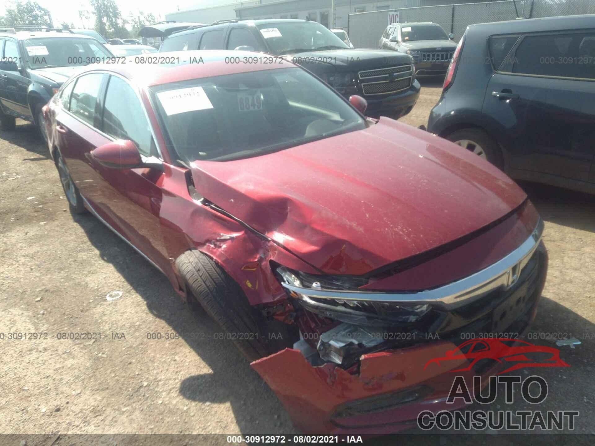 HONDA ACCORD SEDAN 2019 - 1HGCV1F56KA012563