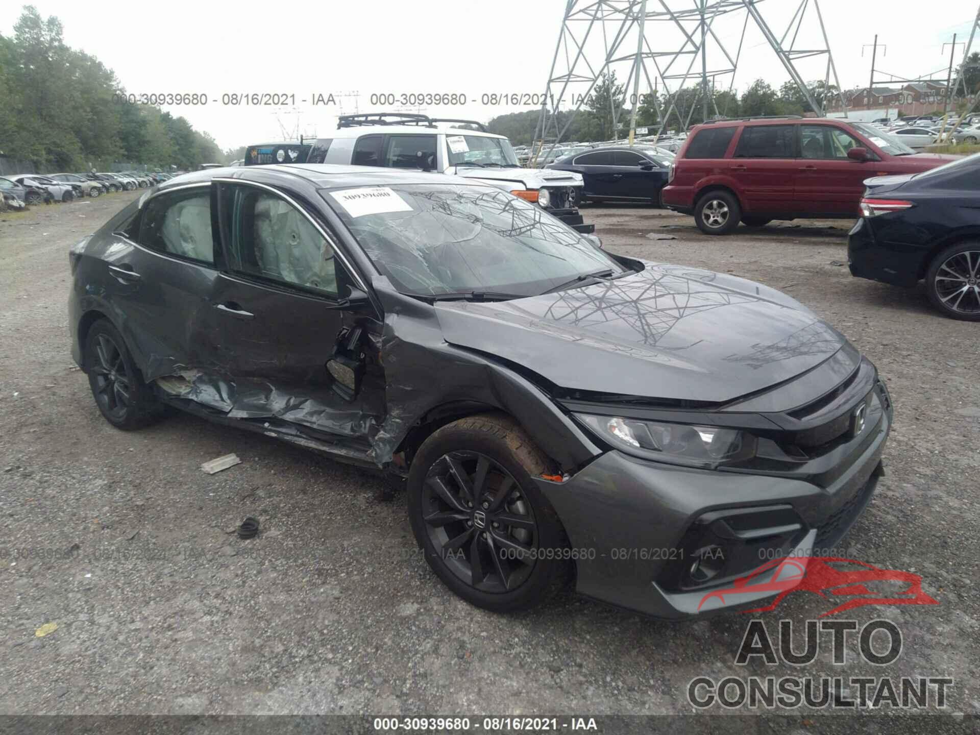 HONDA CIVIC HATCHBACK 2020 - SHHFK7H81LU416764