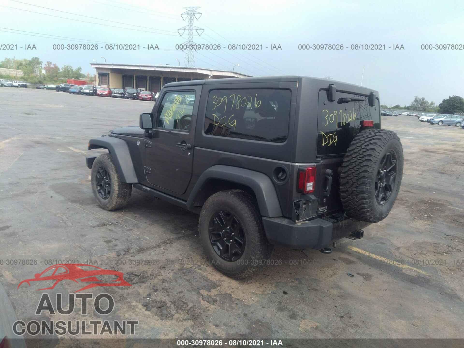 JEEP WRANGLER 2017 - 1C4AJWAG3HL597560