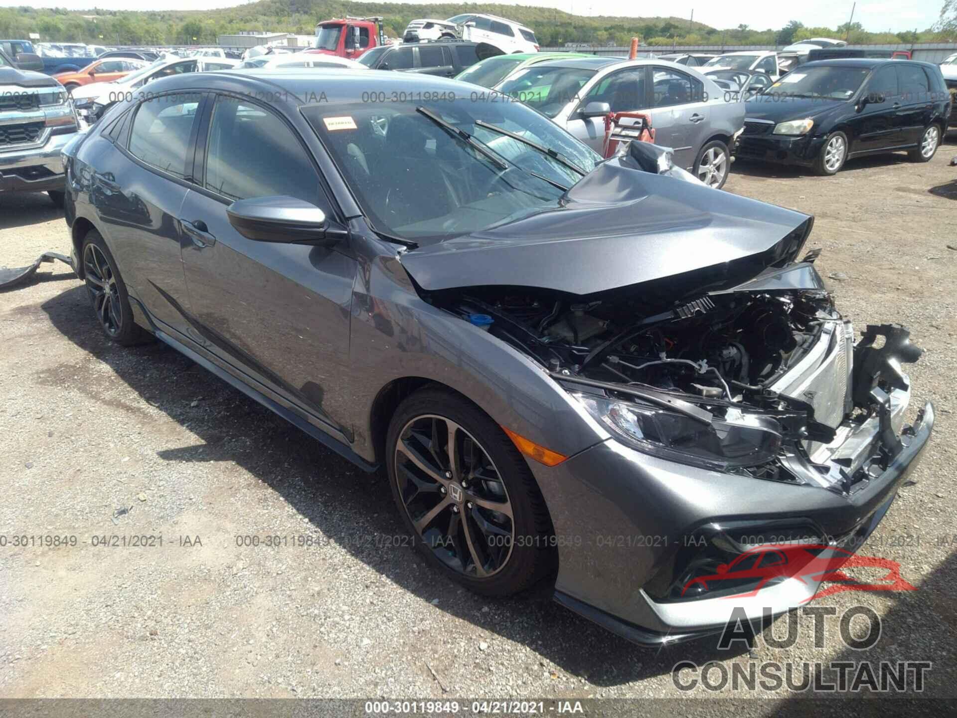 HONDA CIVIC HATCHBACK 2021 - SHHFK7H46MU210421