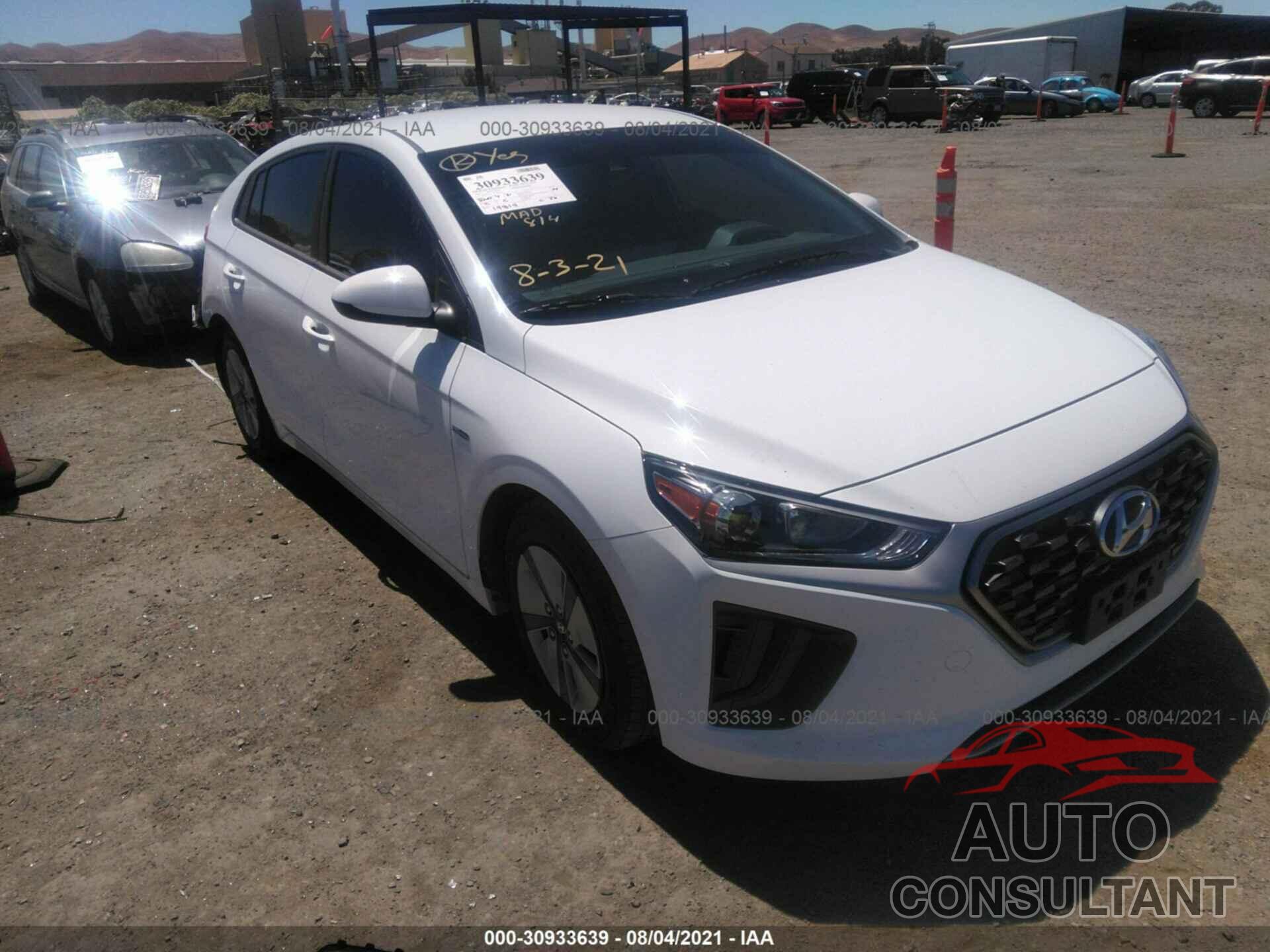 HYUNDAI IONIQ HYBRID 2020 - KMHC65LC4LU232818