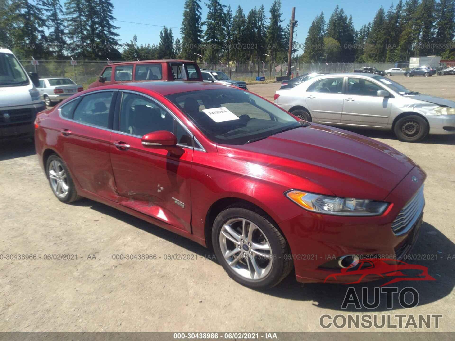 FORD FUSION ENERGI 2016 - 3FA6P0SU0GR264485