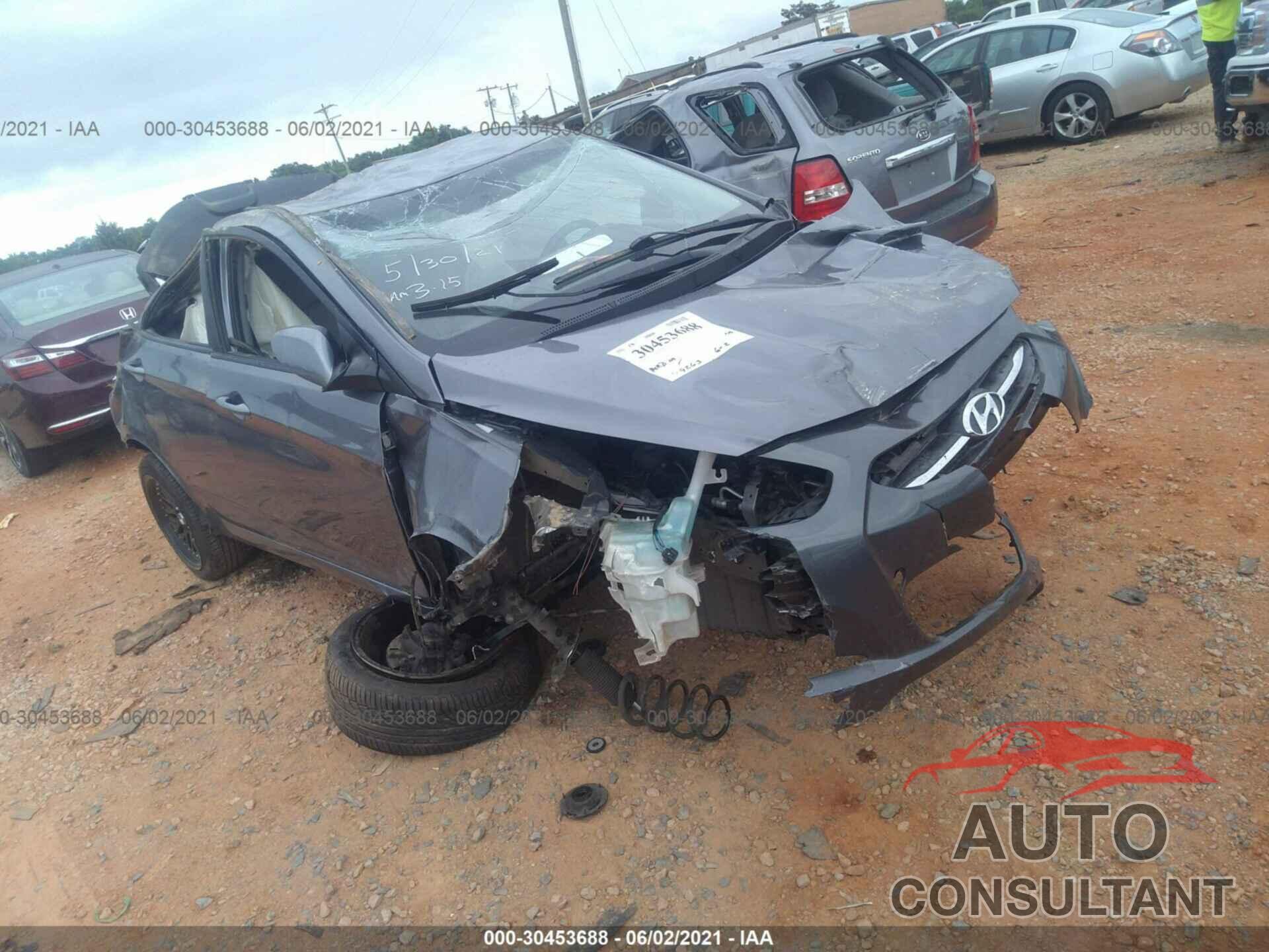 HYUNDAI ACCENT 2016 - KMHCT4AE7GU085620