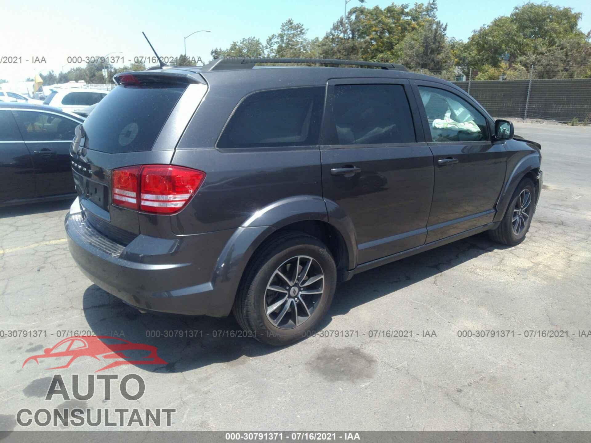 DODGE JOURNEY 2018 - 3C4PDCAB0JT242828