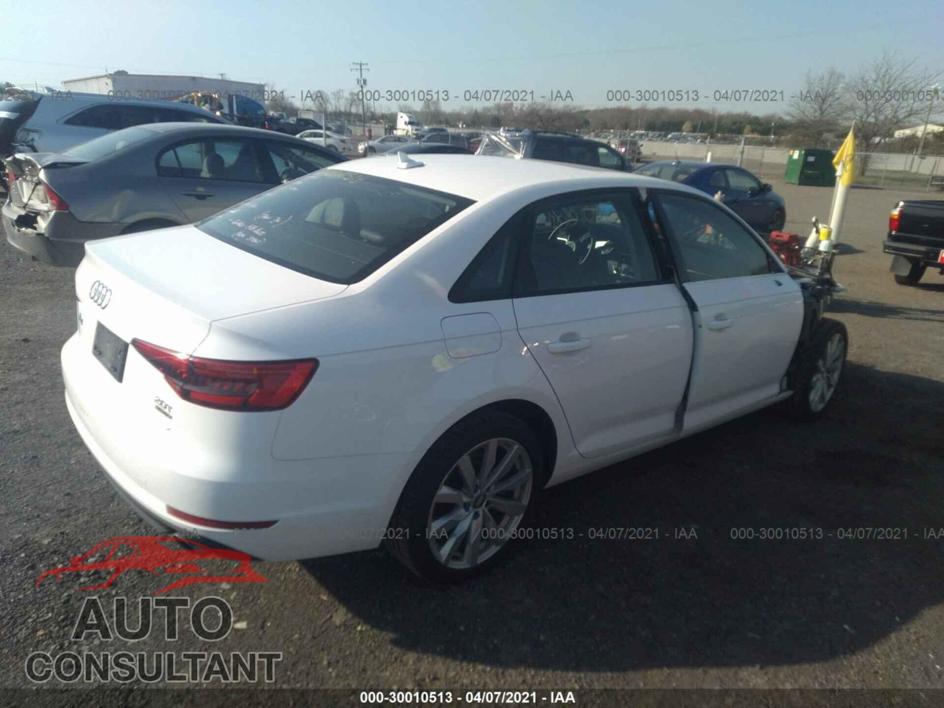 AUDI A4 2017 - WAUANAF47HN056678