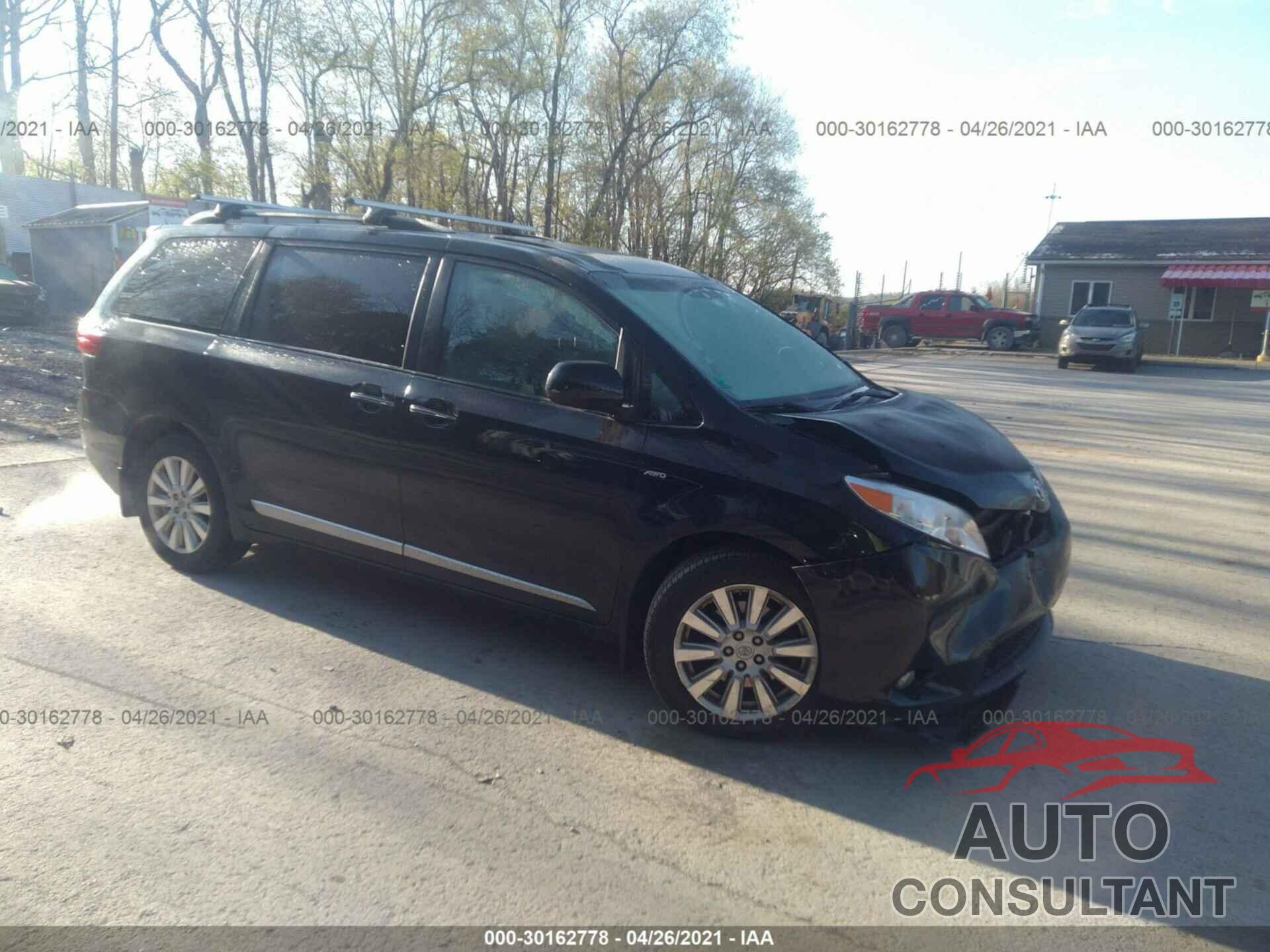 TOYOTA SIENNA 2017 - 5TDDZ3DC7HS178459