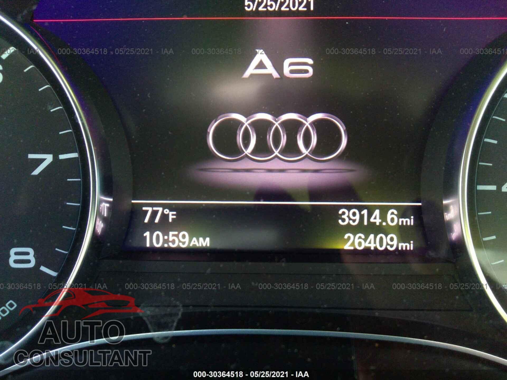 AUDI A6 2018 - WAUG3AFC3JN100558