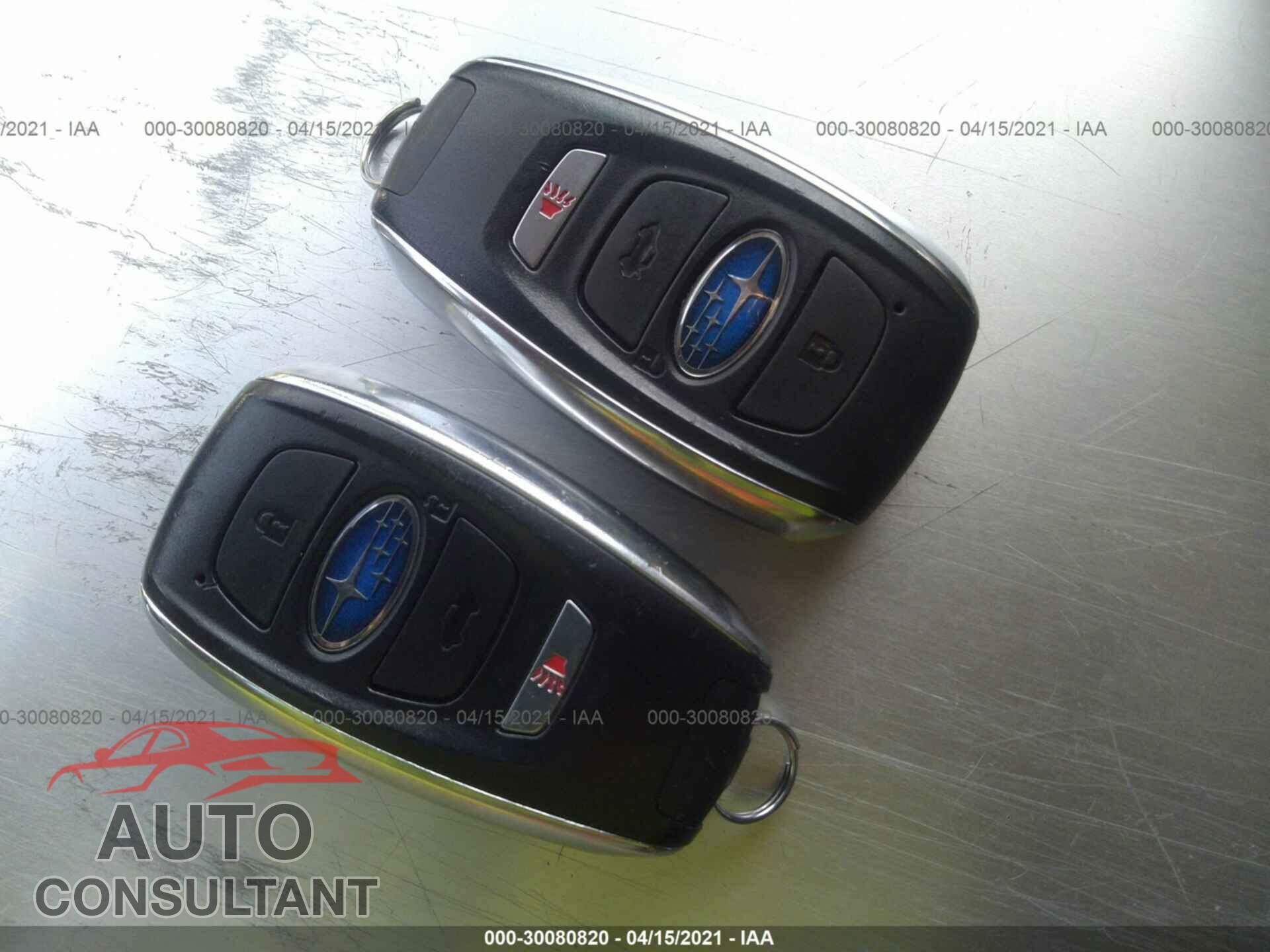 SUBARU ASCENT 2020 - 4S4WMARD5L3429532