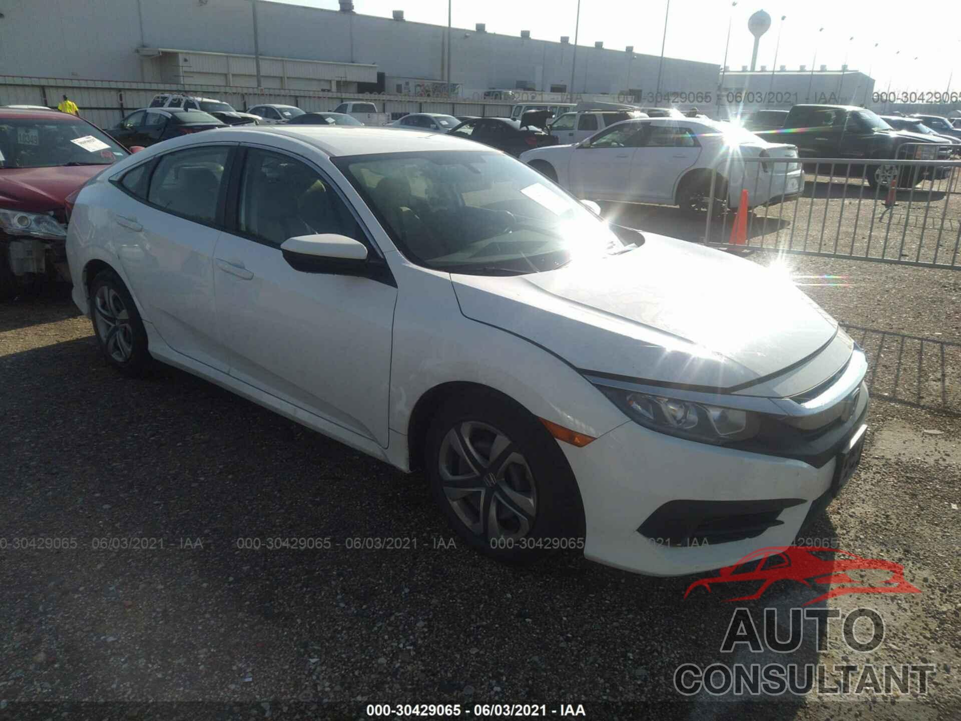 HONDA CIVIC SEDAN 2016 - 19XFC2F53GE008059