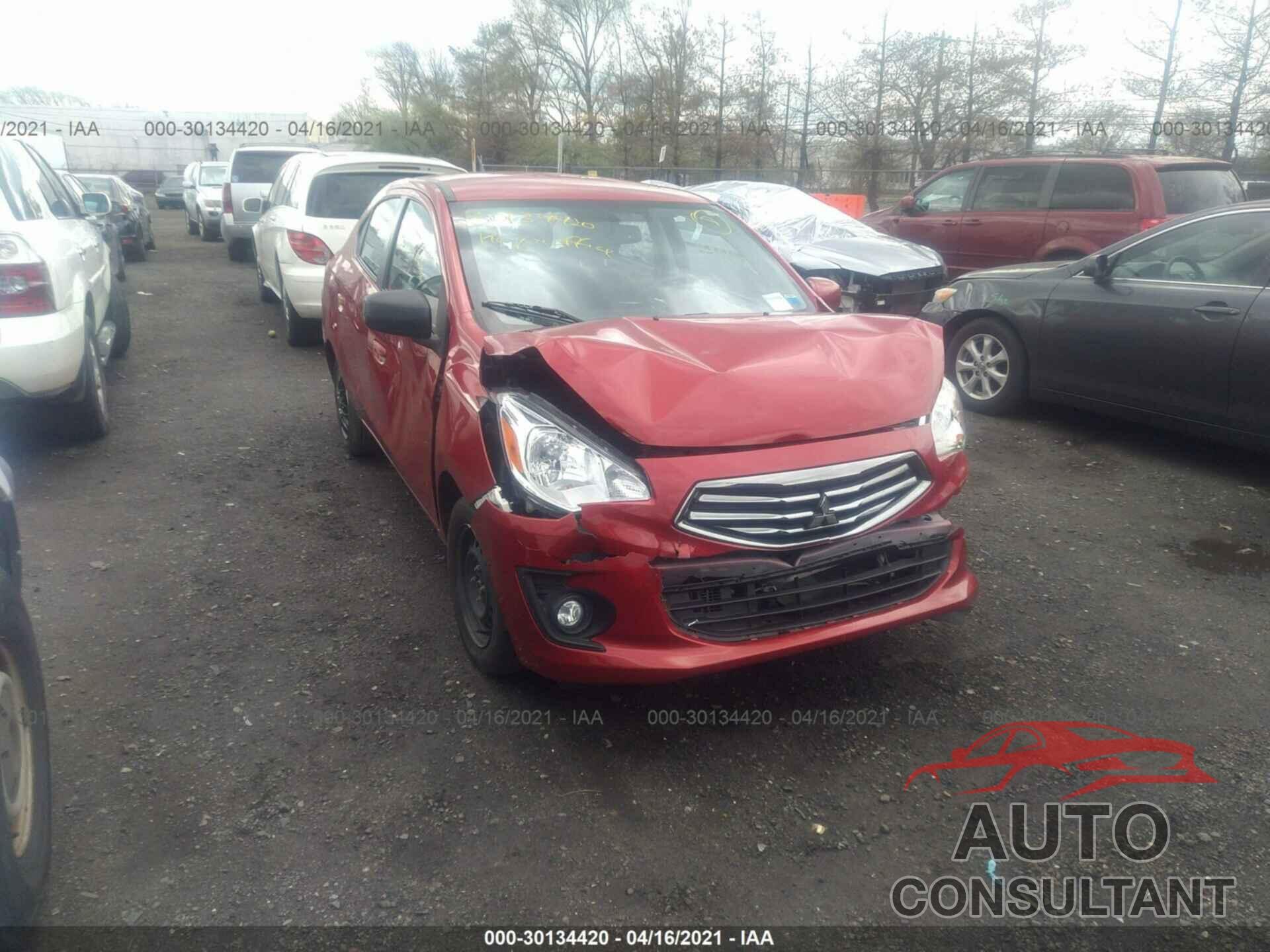 MITSUBISHI MIRAGE G4 2017 - ML32F3FJ5HHF05785