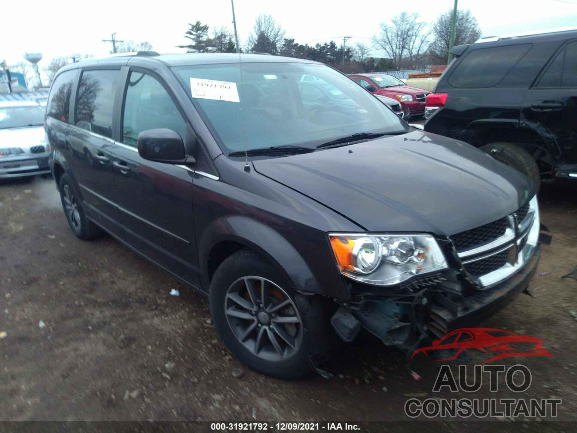 DODGE GRAND CARAVAN 2017 - 2C4RDGCG2HR847486