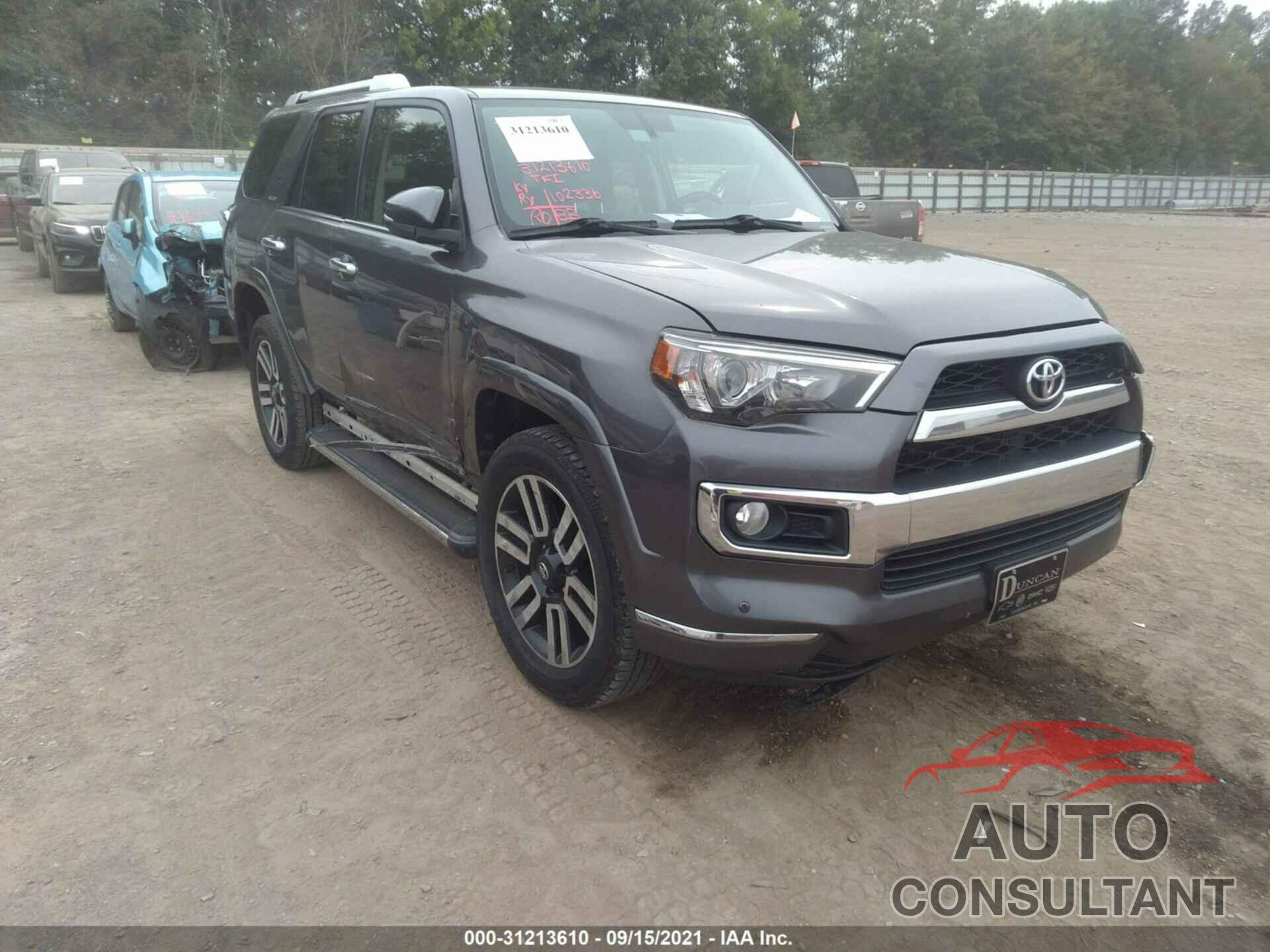 TOYOTA 4RUNNER 2016 - JTEBU5JR3G5286328