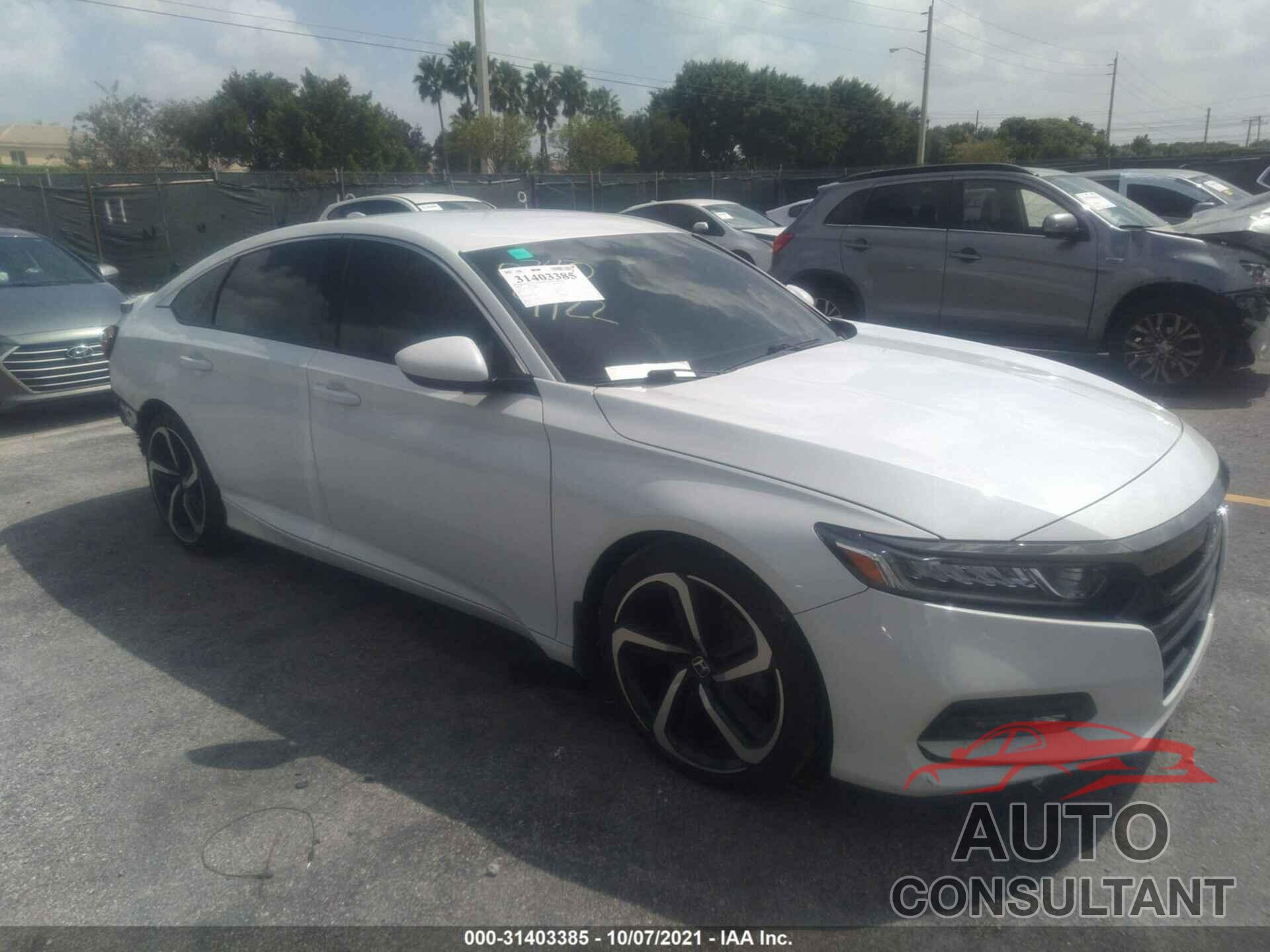 HONDA ACCORD SEDAN 2019 - 1HGCV1F33KA080740