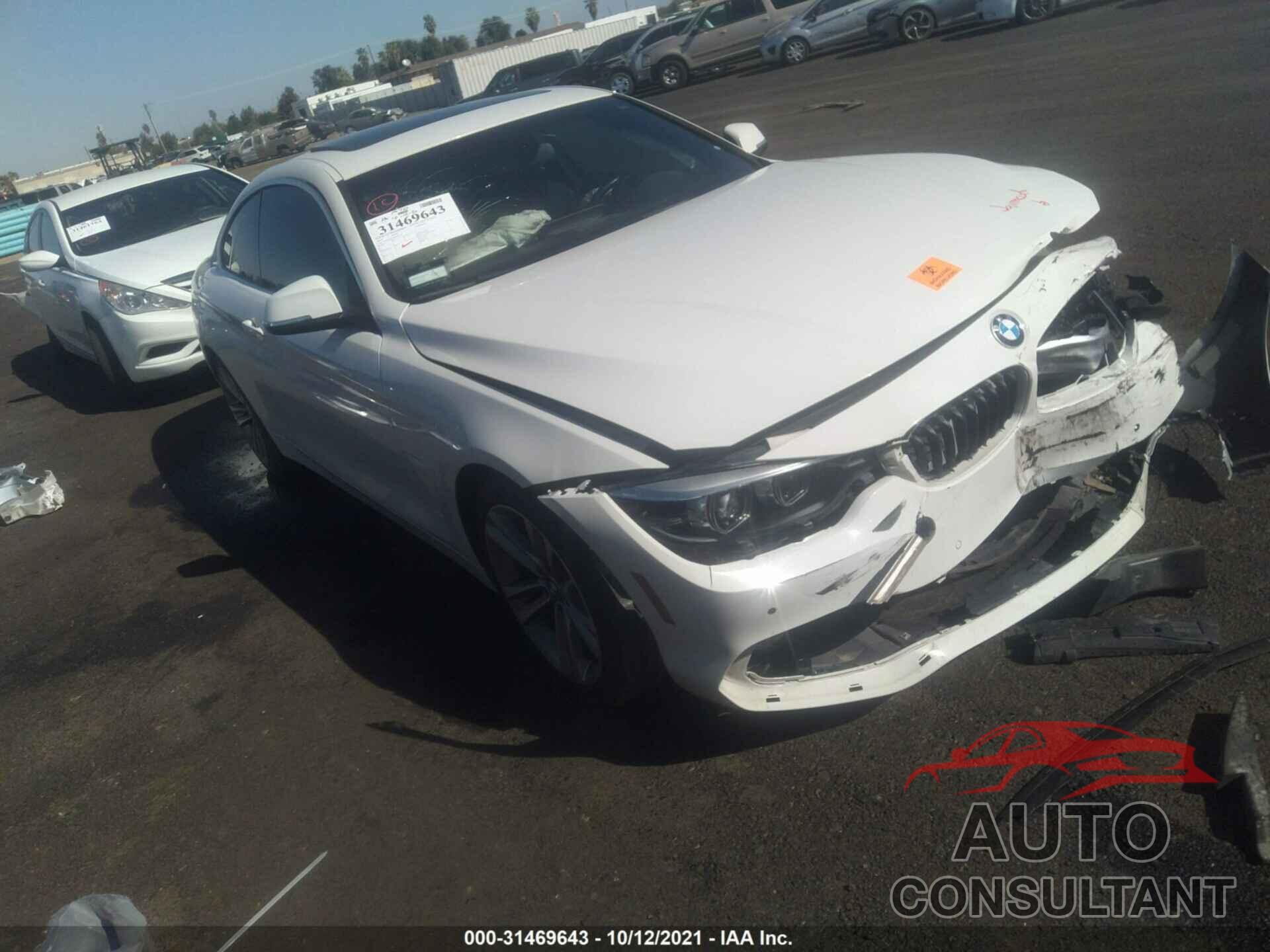 BMW 4 SERIES 2018 - WBA4W3C56JAB87250