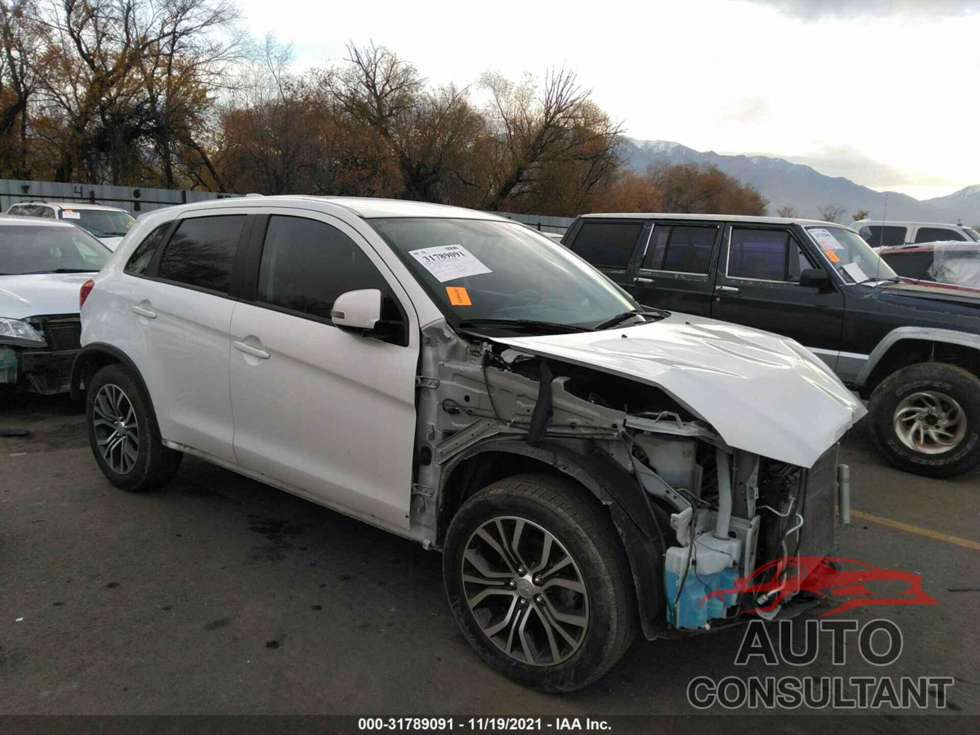 MITSUBISHI OUTLANDER SPORT 2019 - JA4AP3AU0KU032858