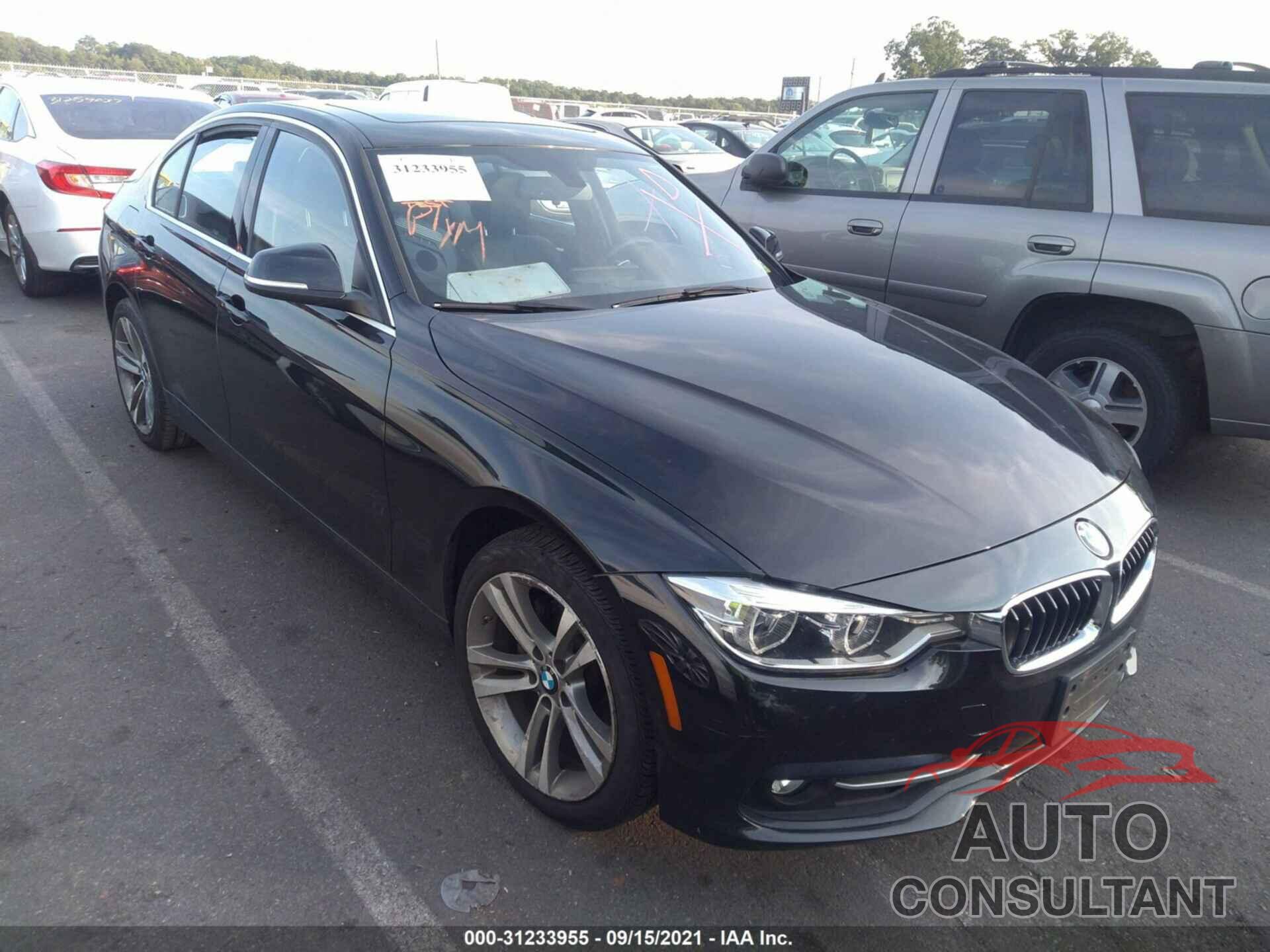 BMW 3 SERIES 2018 - WBA8D9G55JNU66814