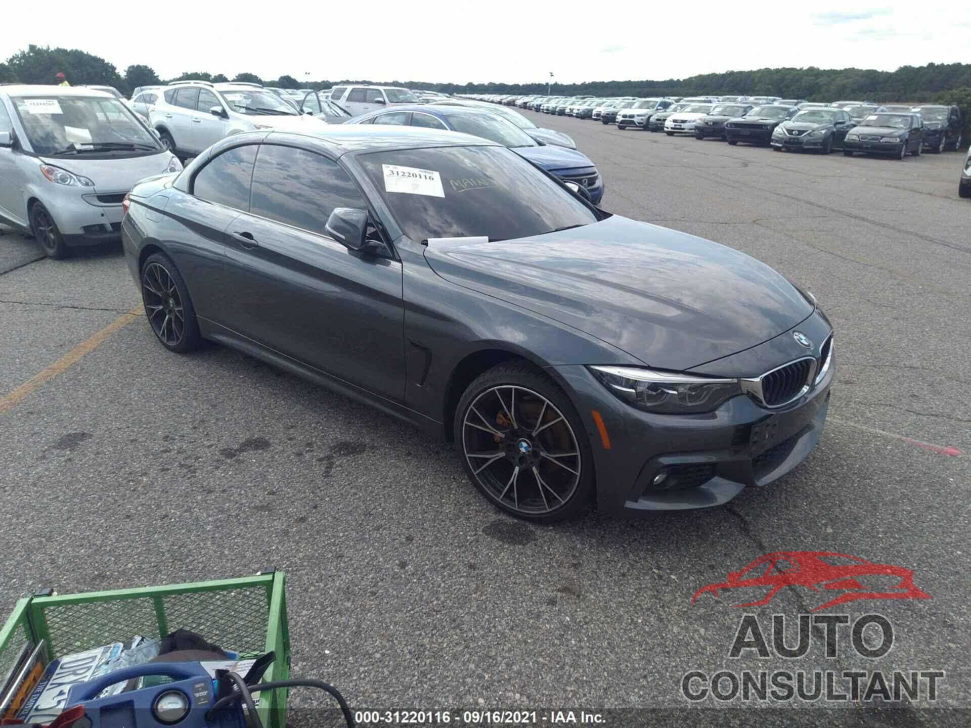 BMW 4 SERIES 2018 - WBA4Z3C50JEC48494