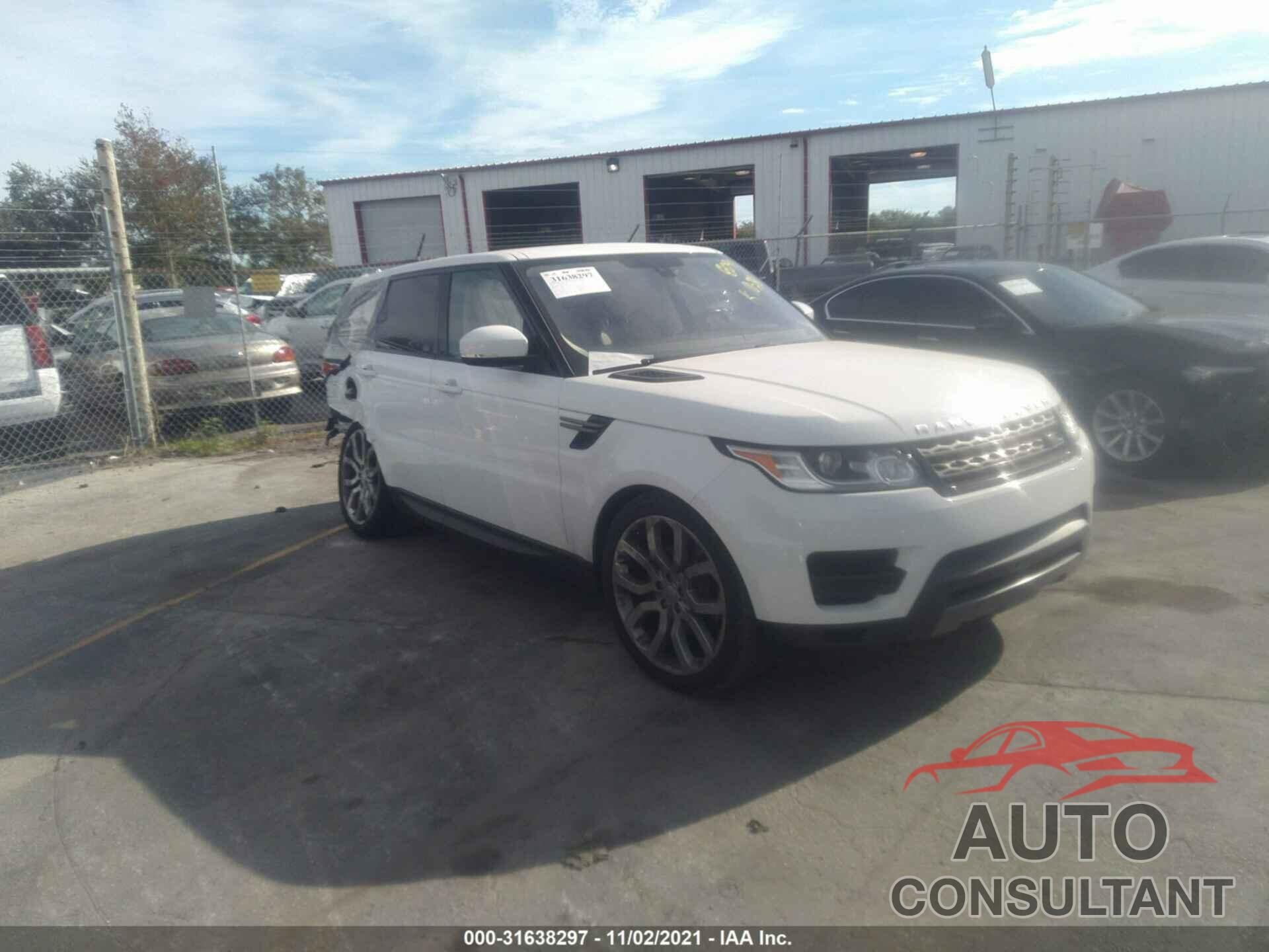 LAND ROVER RANGE ROVER SPORT 2016 - SALWG2VF6GA558091
